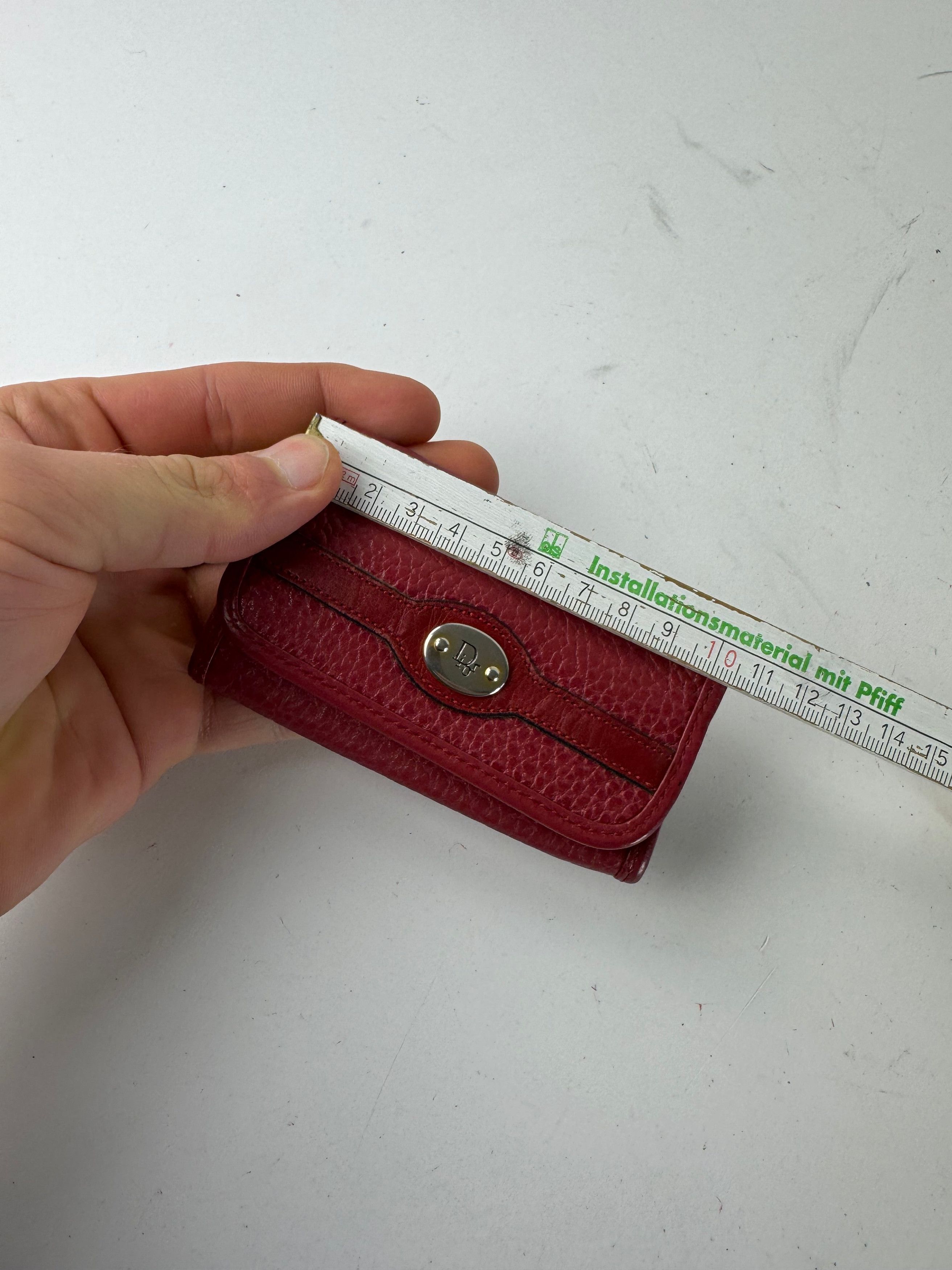 Other Vintage Dior Leather Key Holder Red Size ONE SIZE - 9 Thumbnail