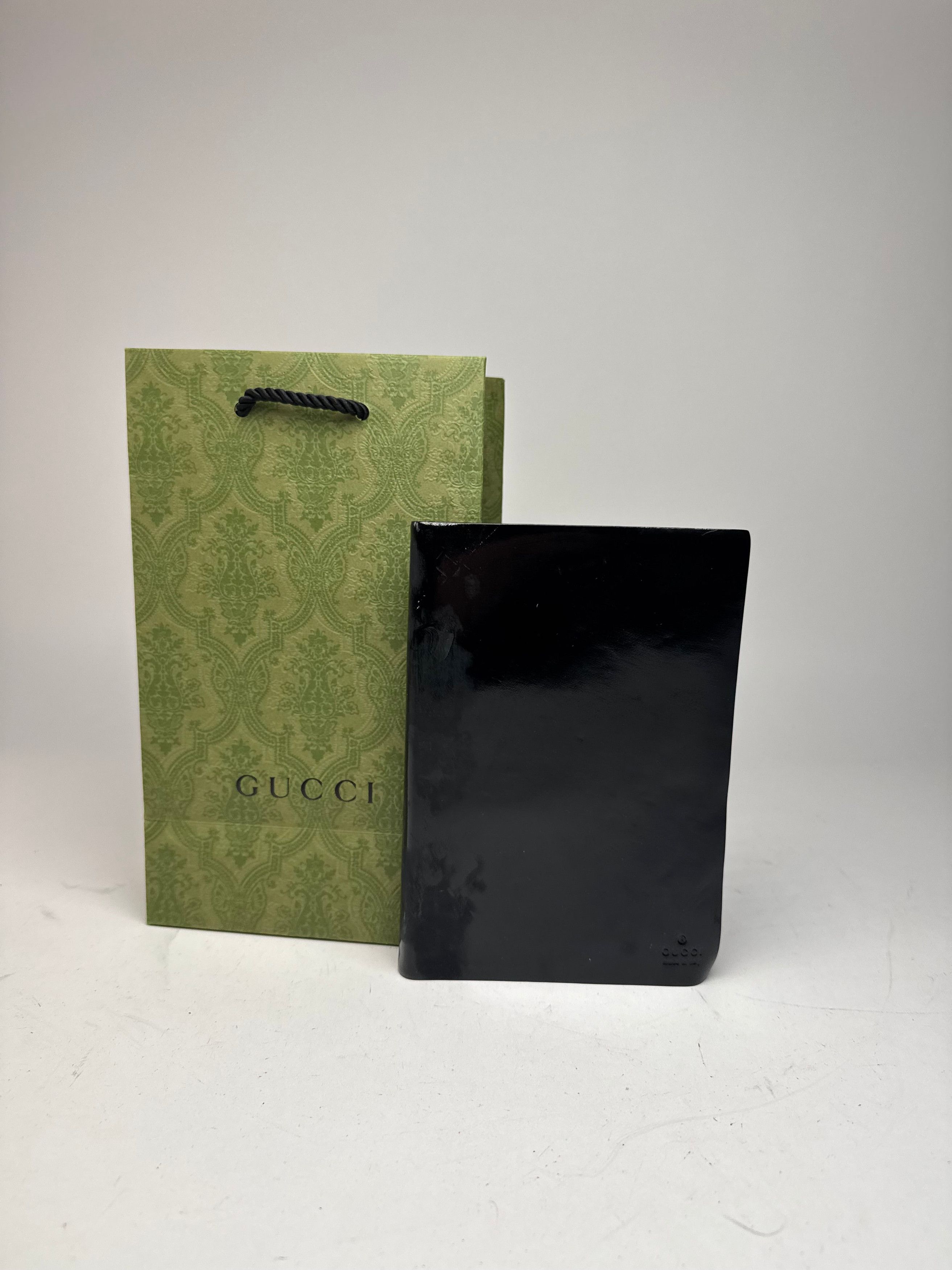 Other Vintage Gucci Patent Leather Organizer black Size ONE SIZE - 4 Thumbnail