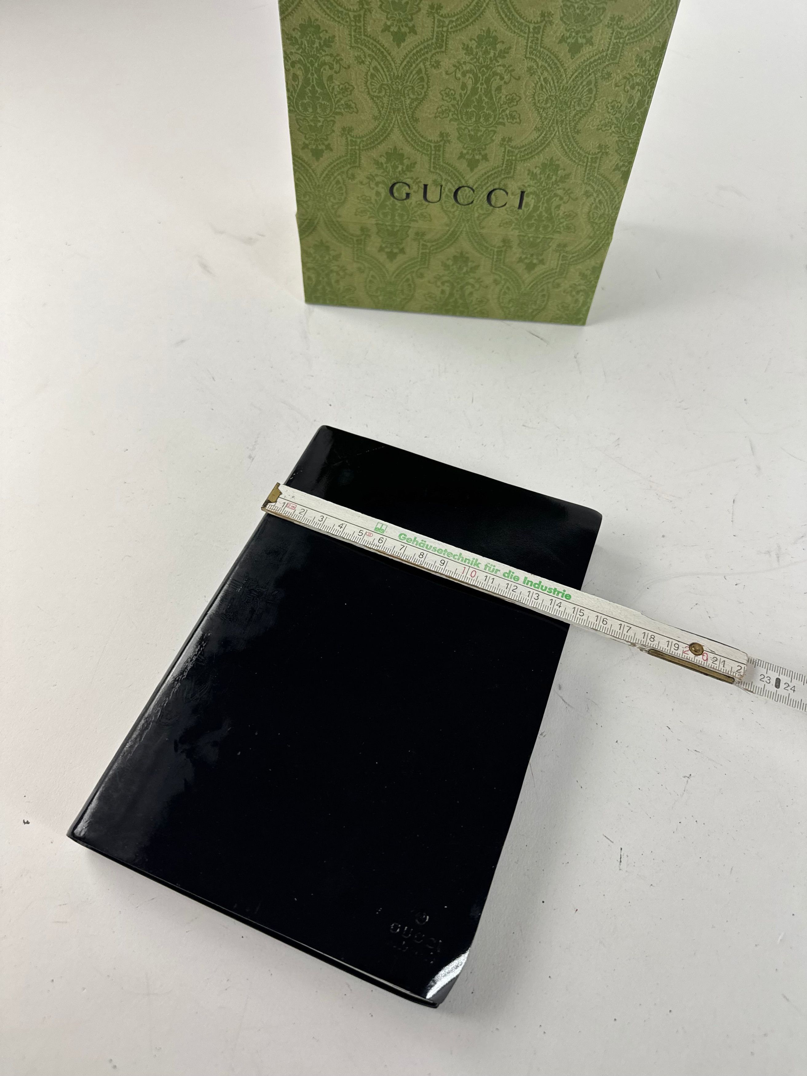 Other Vintage Gucci Patent Leather Organizer black Size ONE SIZE - 13 Thumbnail