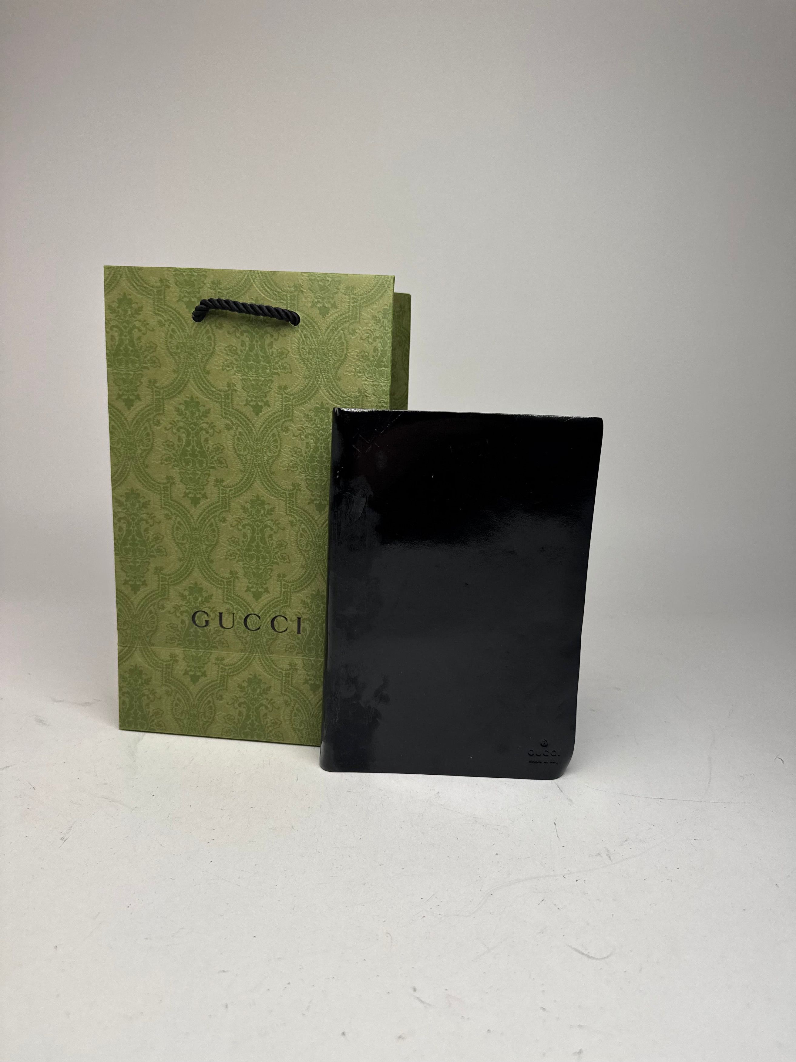 Other Vintage Gucci Patent Leather Organizer black Size ONE SIZE - 14 Thumbnail