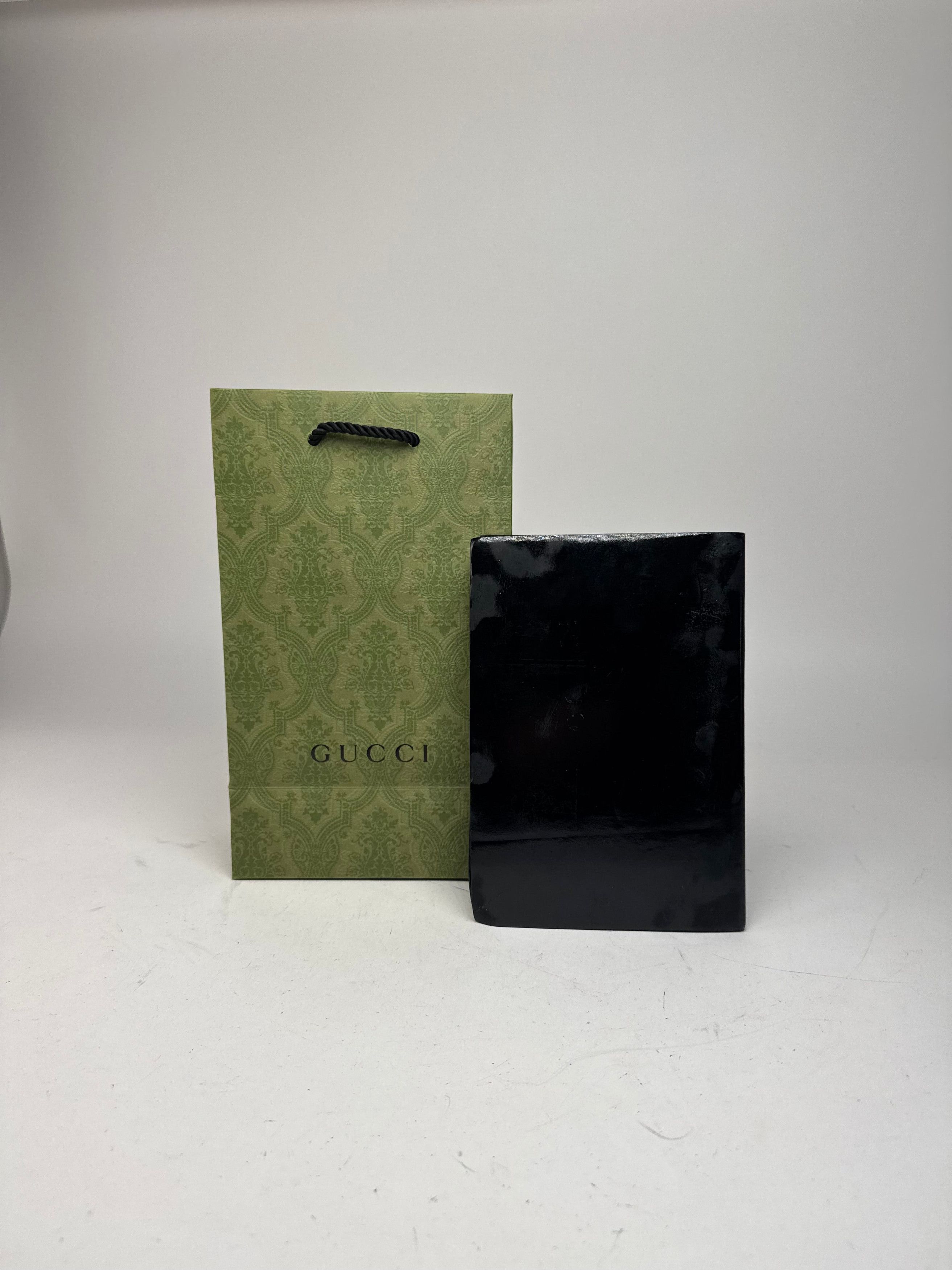 Other Vintage Gucci Patent Leather Organizer black Size ONE SIZE - 2 Thumbnail