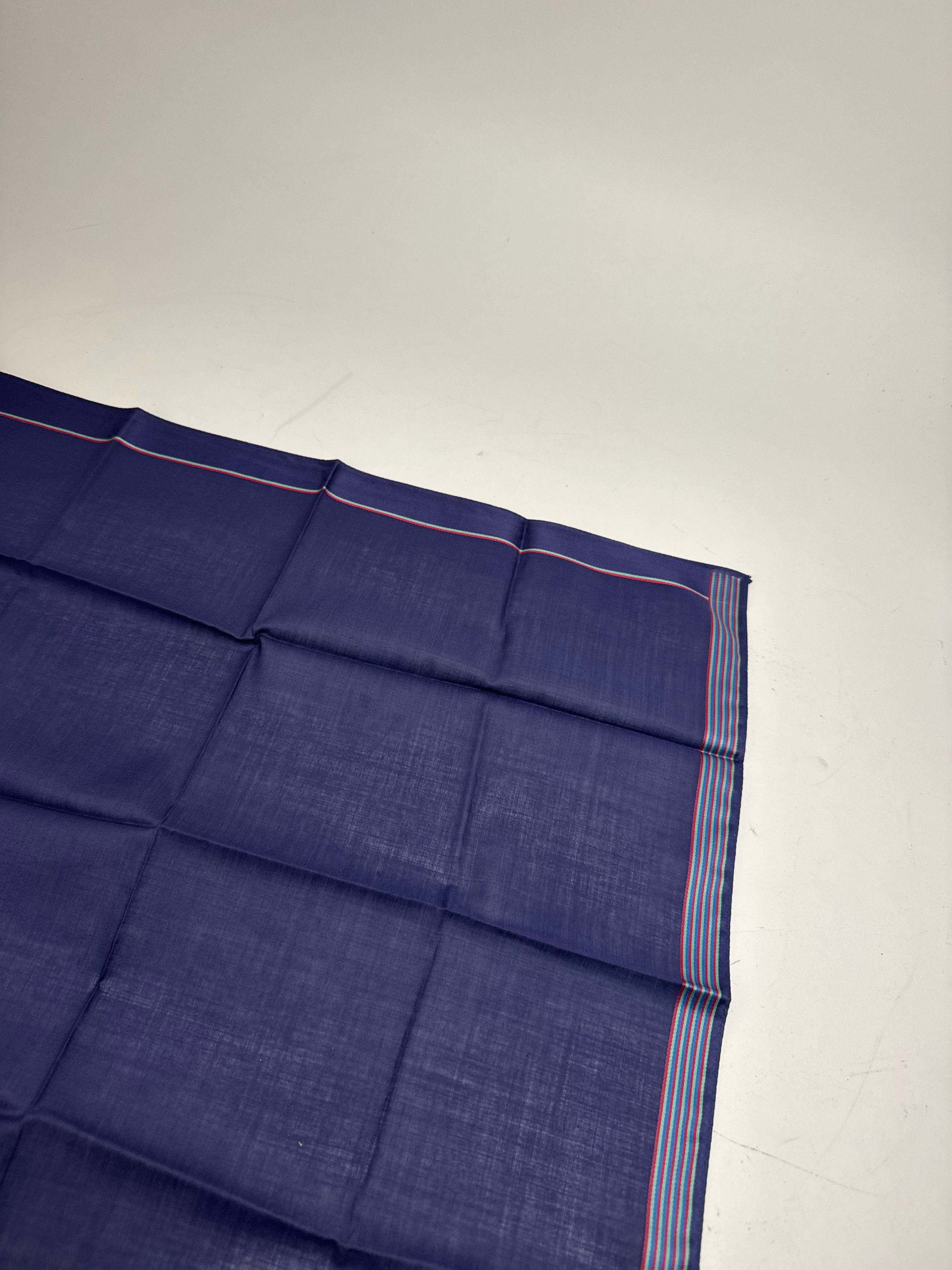 Other Vintage Ungaro Scarf navy Size ONE SIZE - 4 Thumbnail
