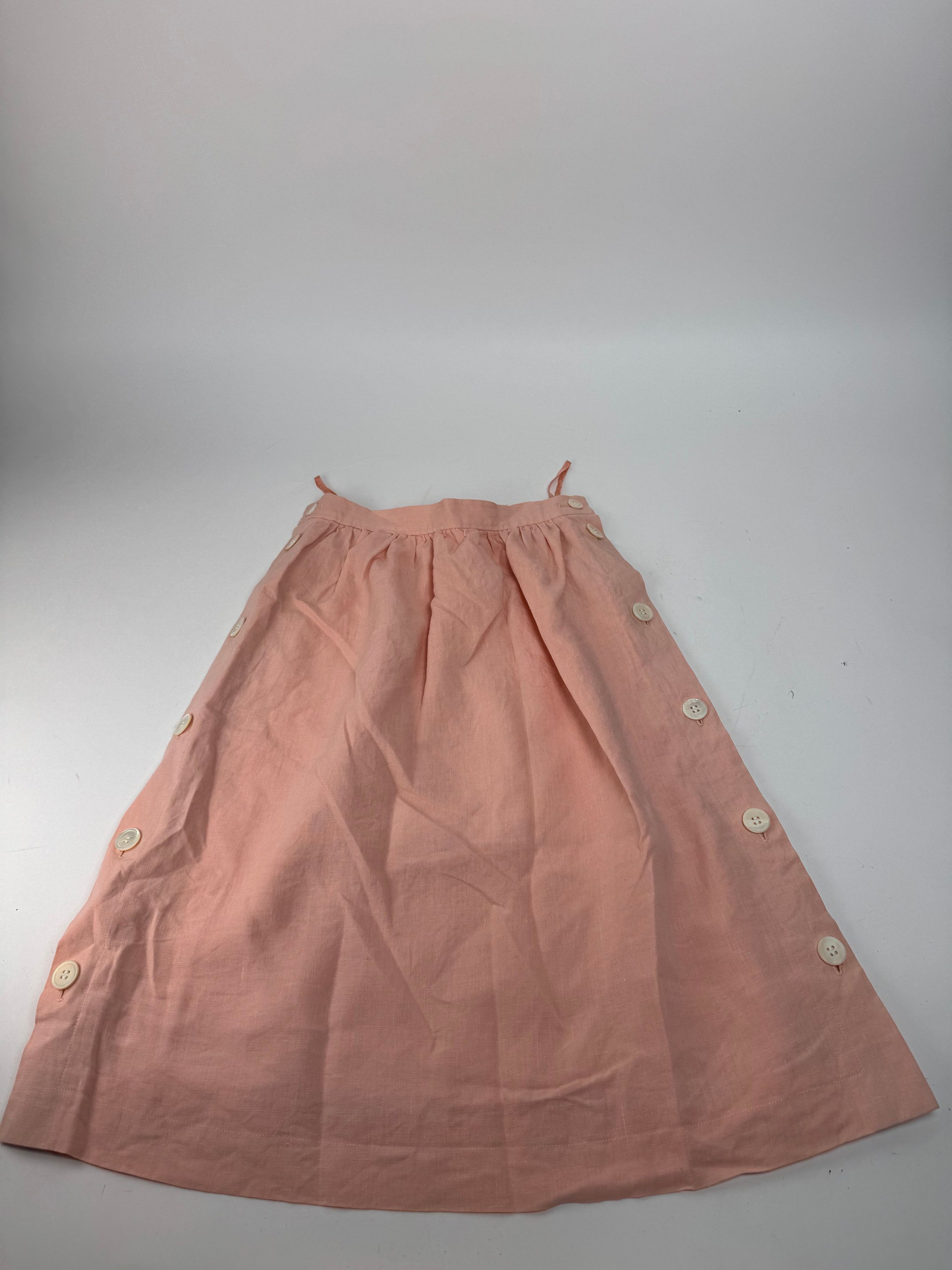 Other Vintage Yves Saint Laurent Wool Skirt Pink M Size 30" / US 8 / IT 44 - 4 Thumbnail