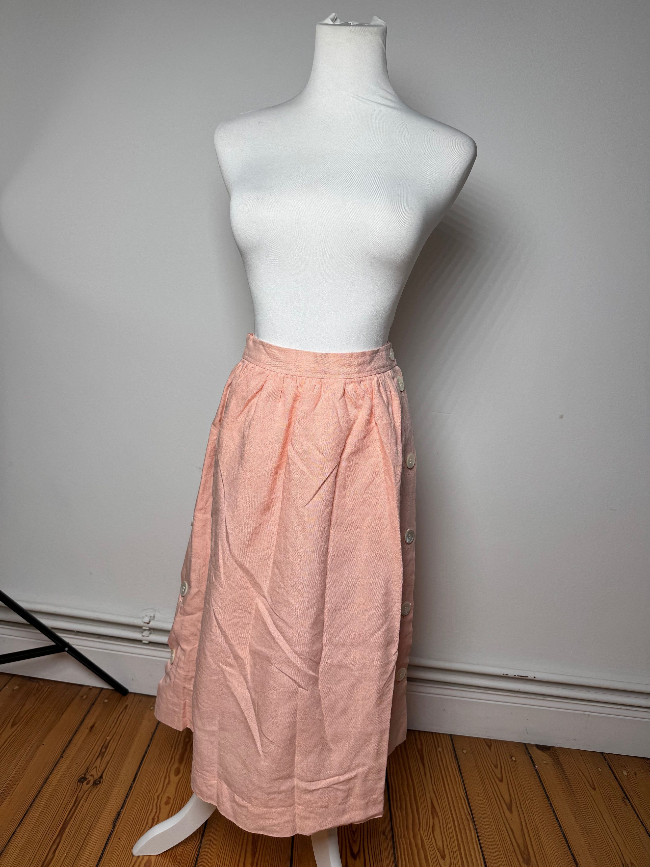 Other Vintage Yves Saint Laurent Wool Skirt Pink M Size 30" / US 8 / IT 44 - 12 Thumbnail