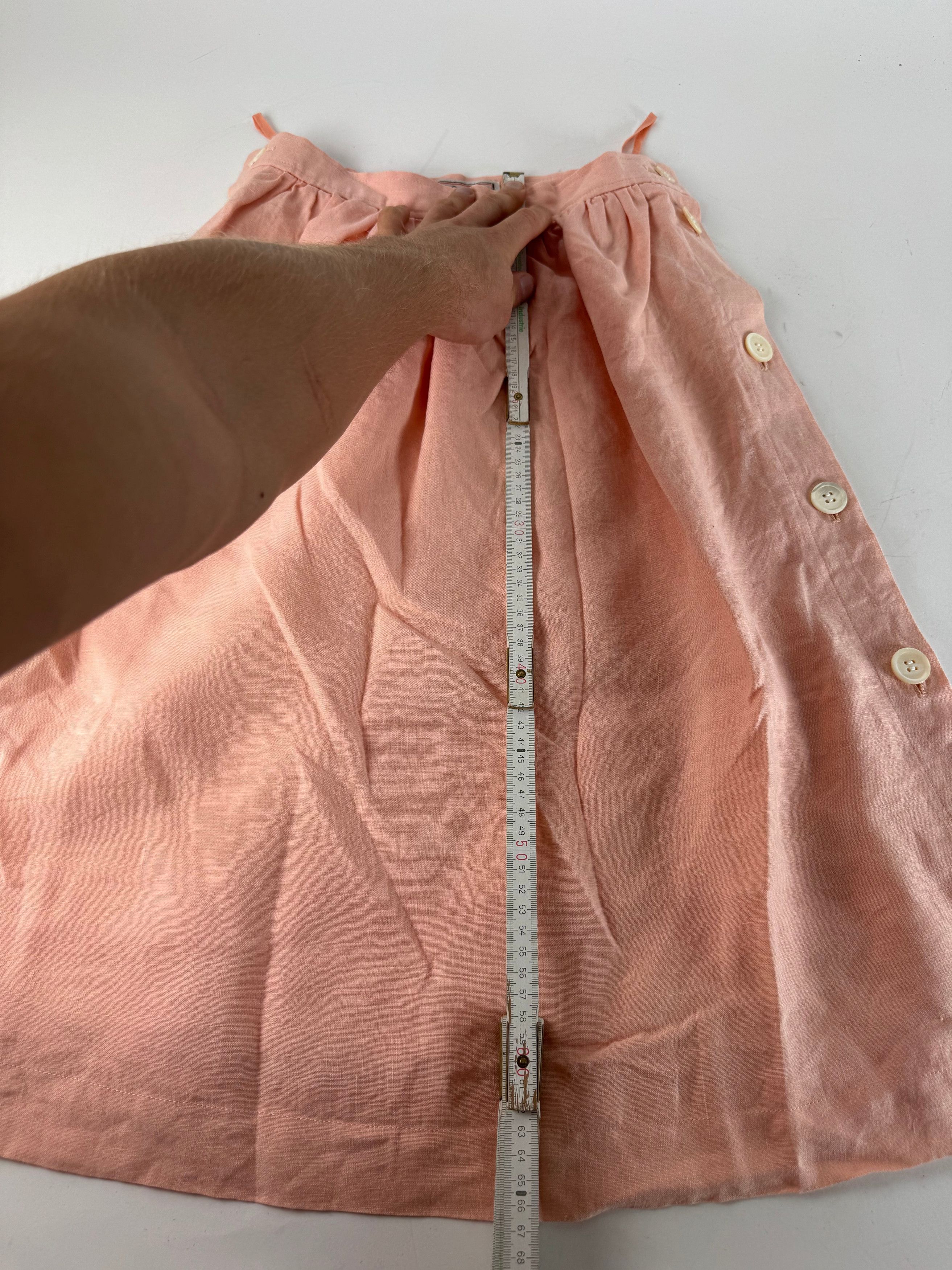 Other Vintage Yves Saint Laurent Wool Skirt Pink M Size 30" / US 8 / IT 44 - 7 Thumbnail