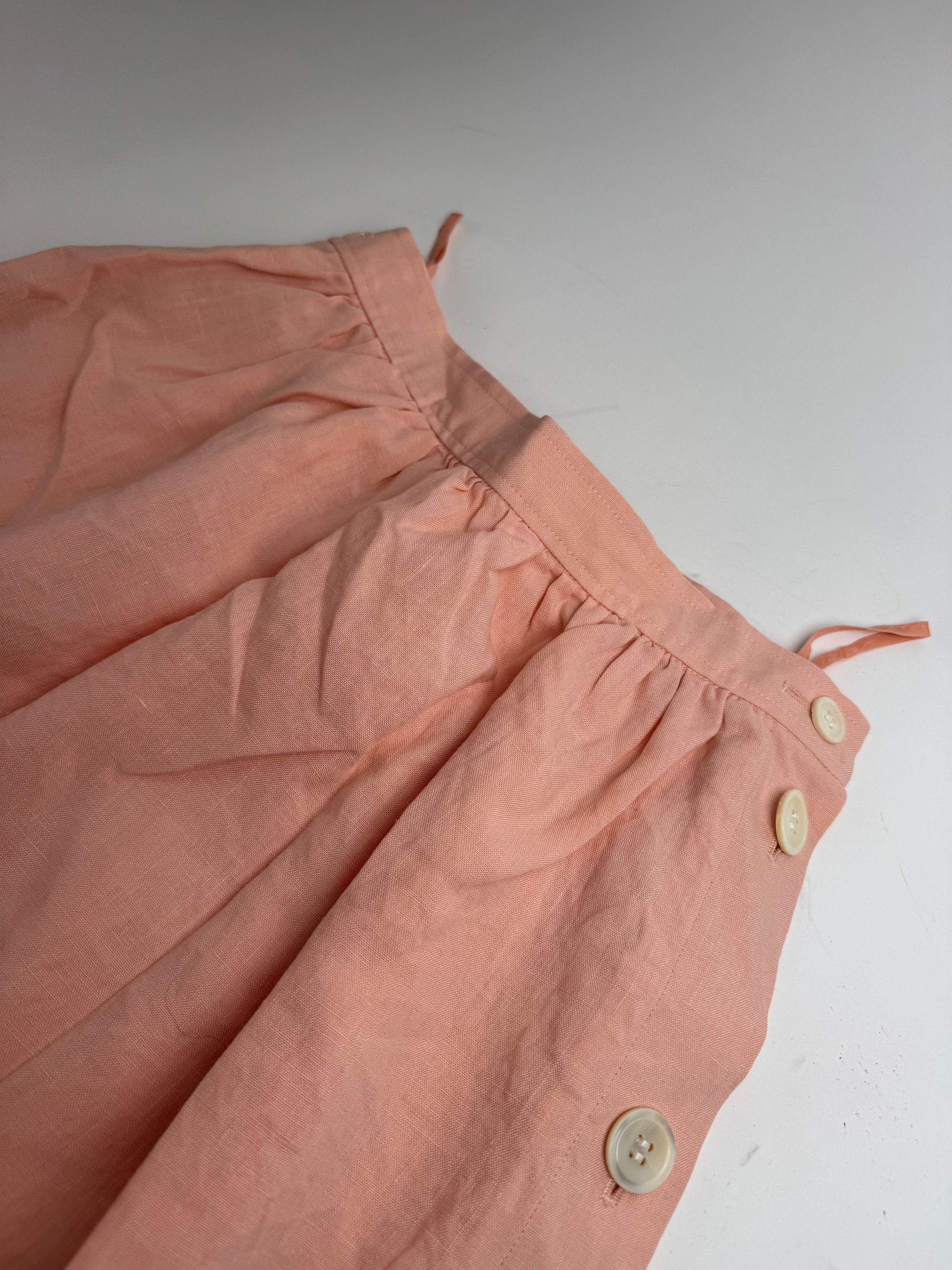Other Vintage Yves Saint Laurent Wool Skirt Pink M Size 30" / US 8 / IT 44 - 5 Thumbnail