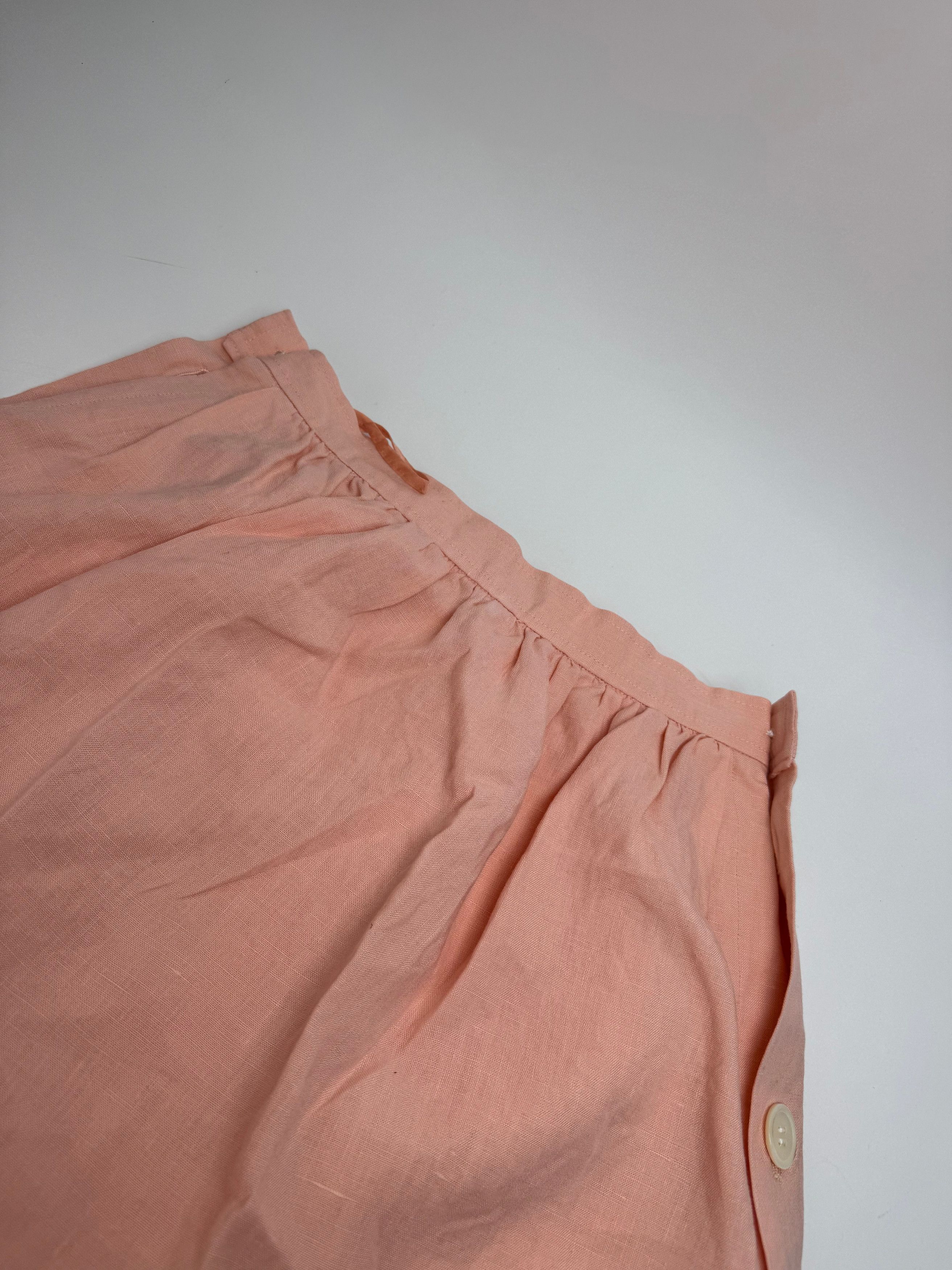 Other Vintage Yves Saint Laurent Wool Skirt Pink M Size 30" / US 8 / IT 44 - 9 Thumbnail