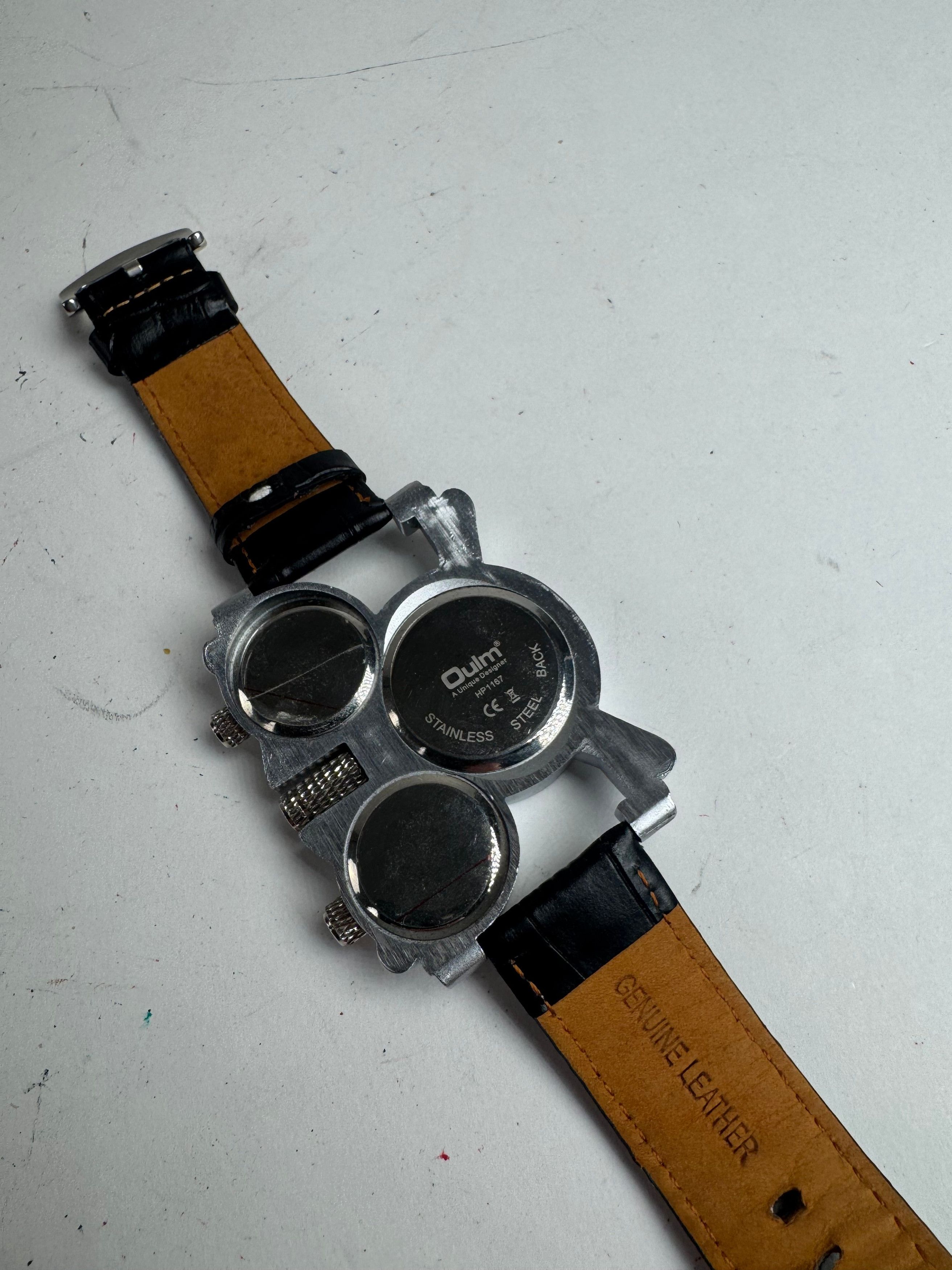 Other Mens Quartz Watch Black Silver Size ONE SIZE - 6 Thumbnail