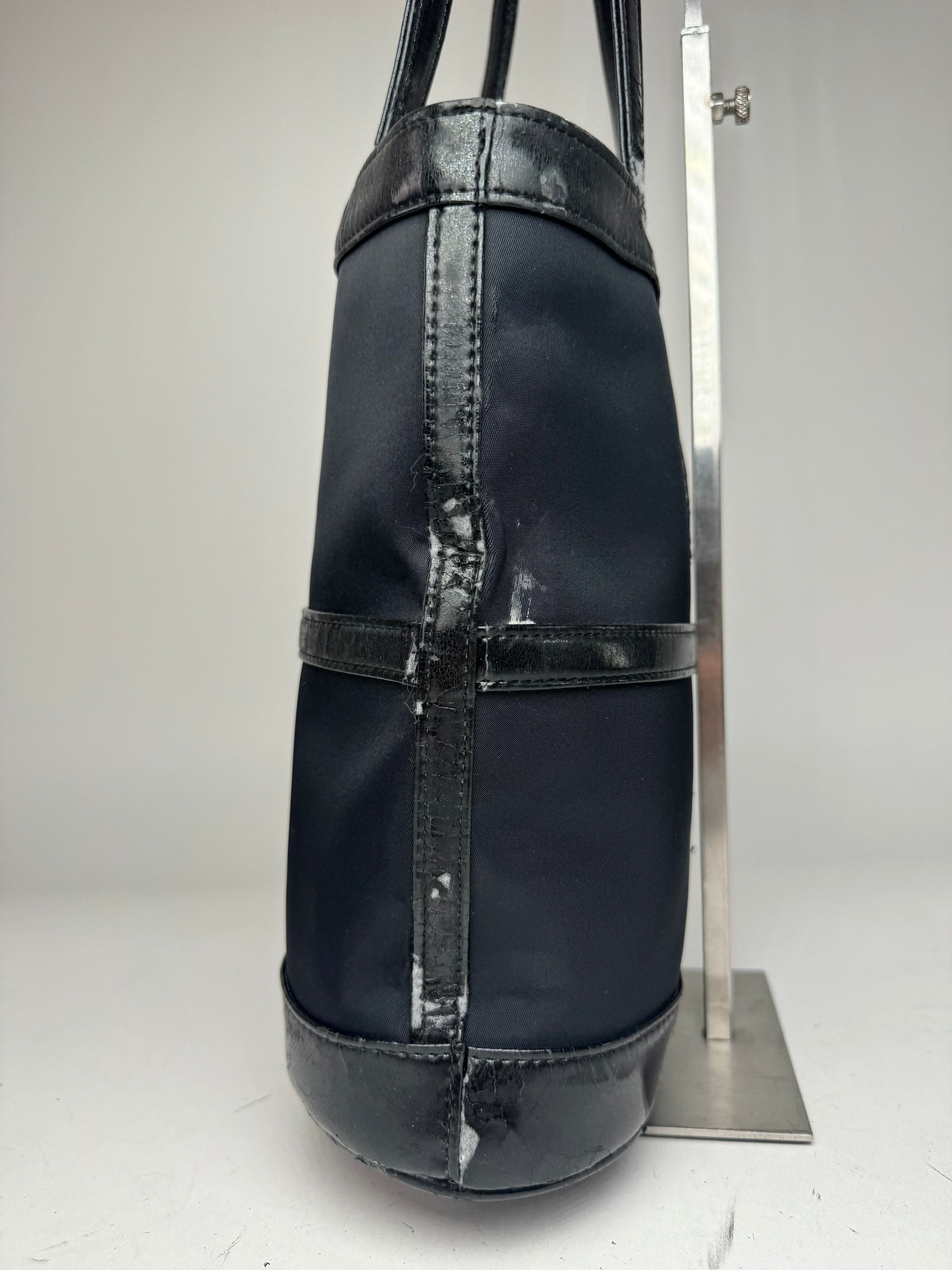 Other Vintage Yves Saint Laurent Bucket Canvas Patent Leather Bag Size ONE SIZE - 5 Thumbnail
