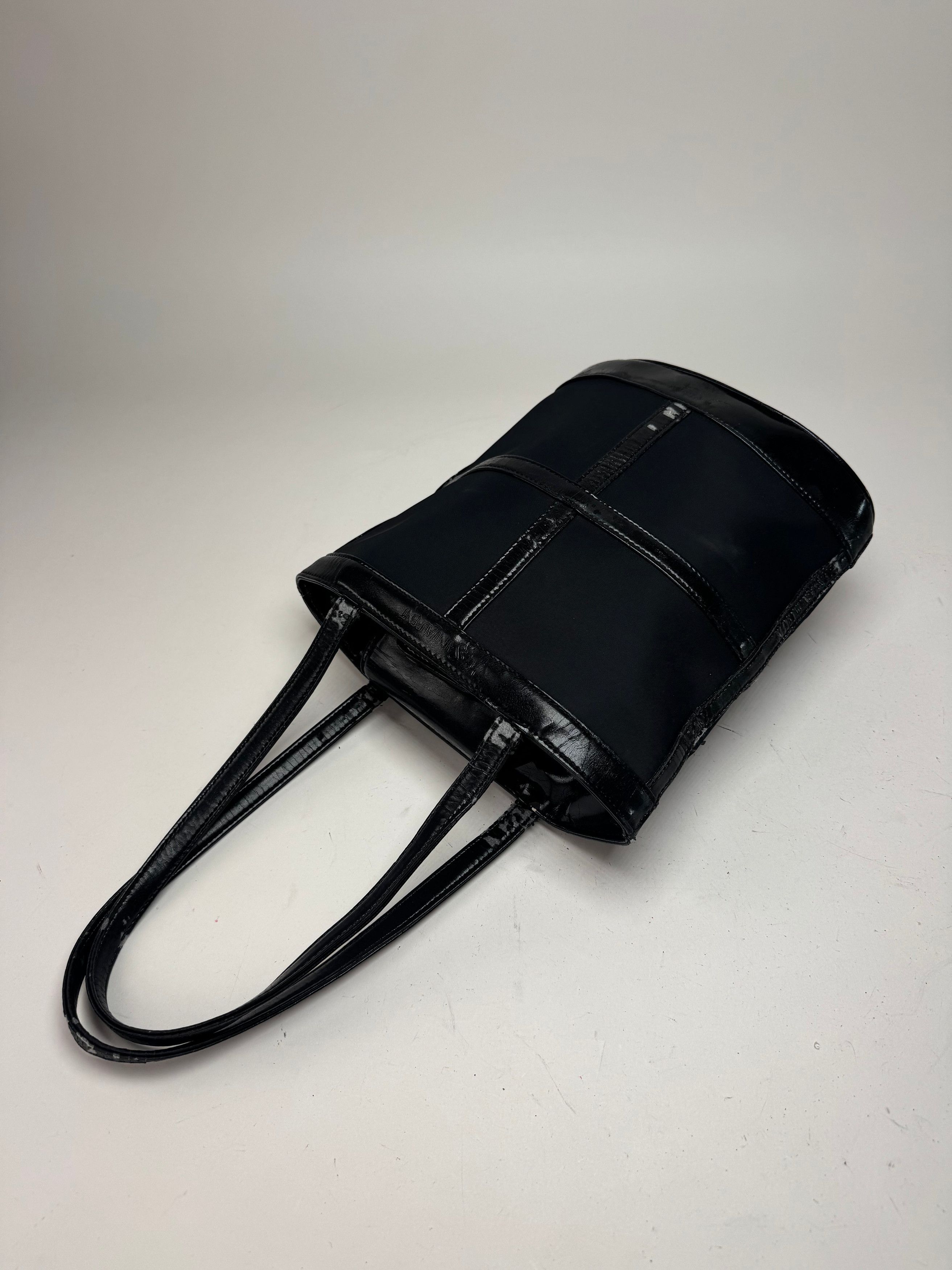 Other Vintage Yves Saint Laurent Bucket Canvas Patent Leather Bag Size ONE SIZE - 9 Thumbnail