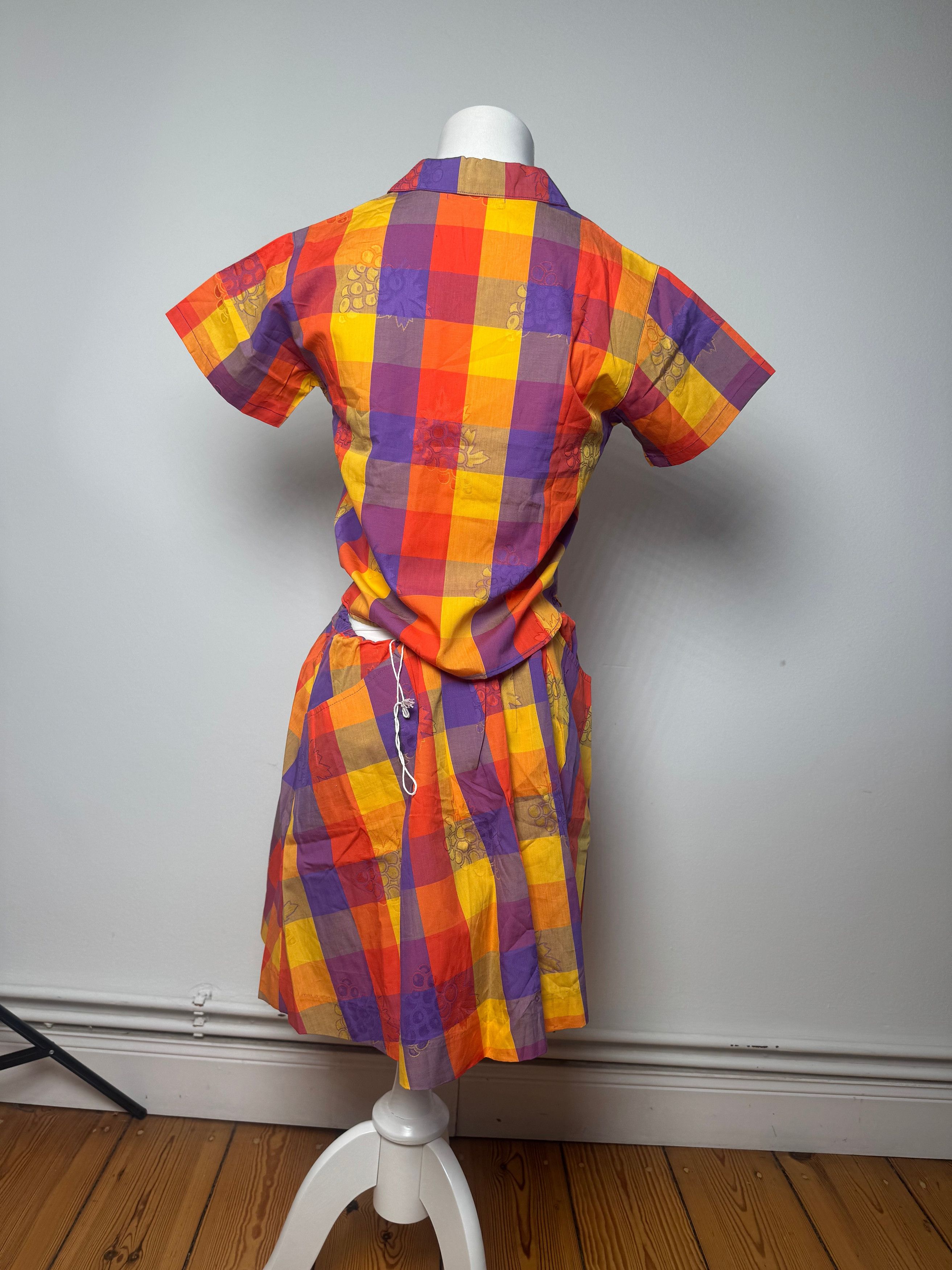 Other Vintage Yves Saint Laurent Checked Twin Set Size XS / US 0-2 / IT 36-38 - 14 Thumbnail