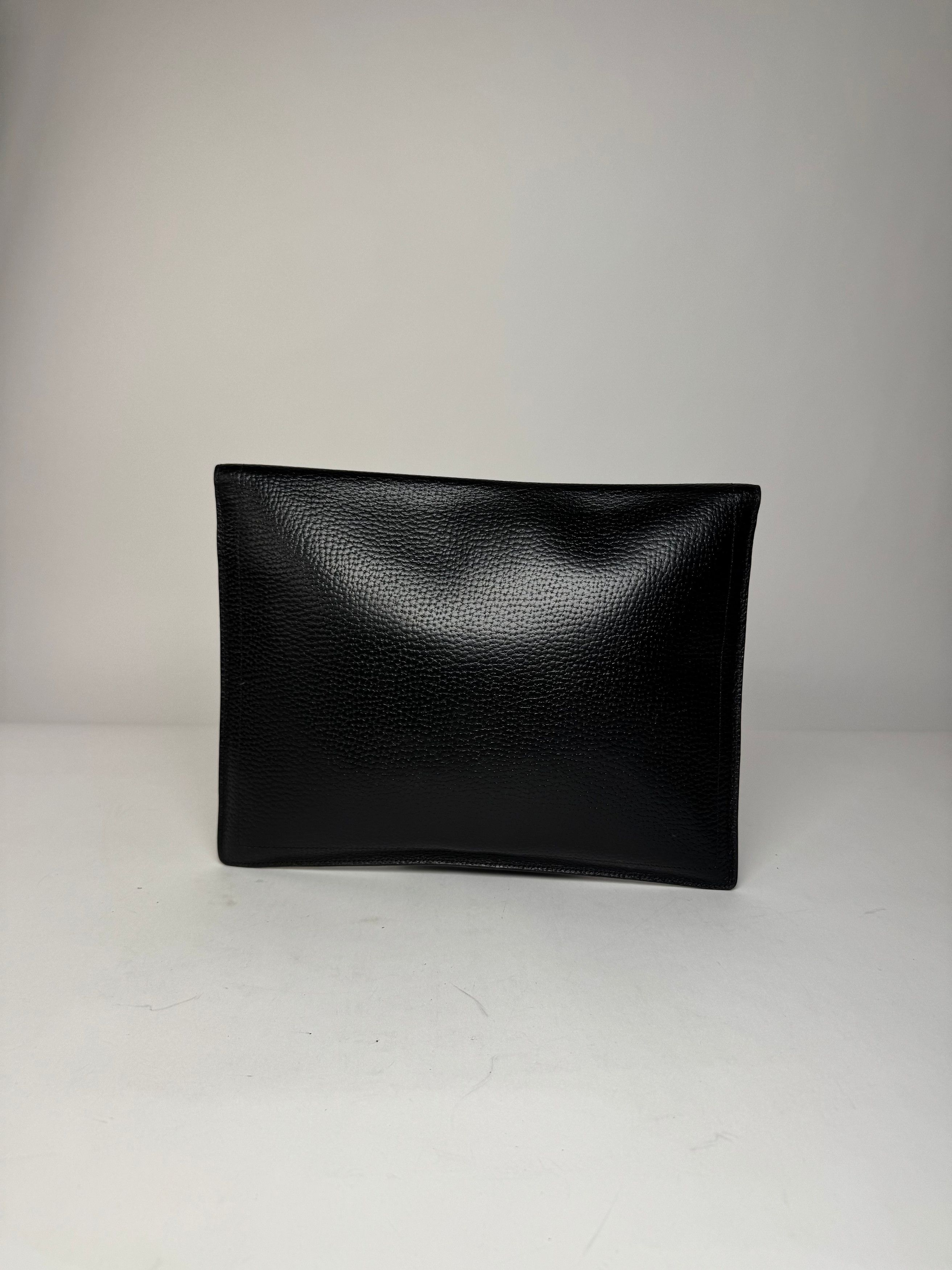 Other Vintage Loewe Madrid Anagram Leather Clutch Black Size ONE SIZE - 15 Thumbnail