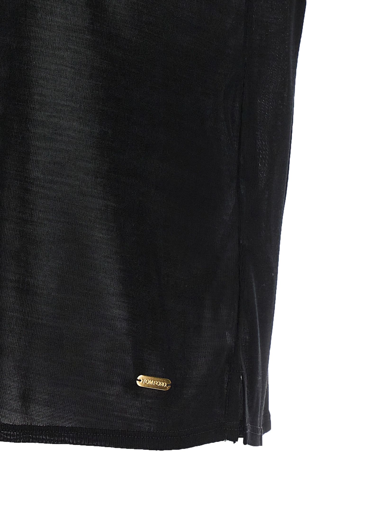 Tom Ford Silk T-Shirt Size L / US 10 / IT 46 - 4 Thumbnail