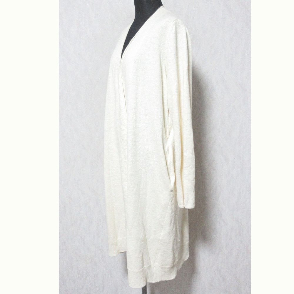 Other Other 45R Cotton Linen Long Knit Coat Textile Outerwear 7022019 DUTY FREE for USA Size ONE SIZE - 3 Thumbnail