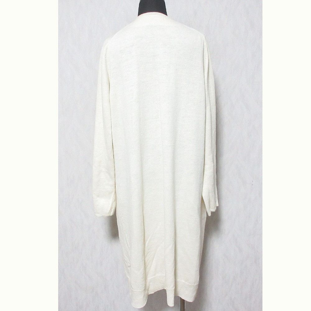 Other Other 45R Cotton Linen Long Knit Coat Textile Outerwear 7022019 DUTY FREE for USA Size ONE SIZE - 2 Thumbnail