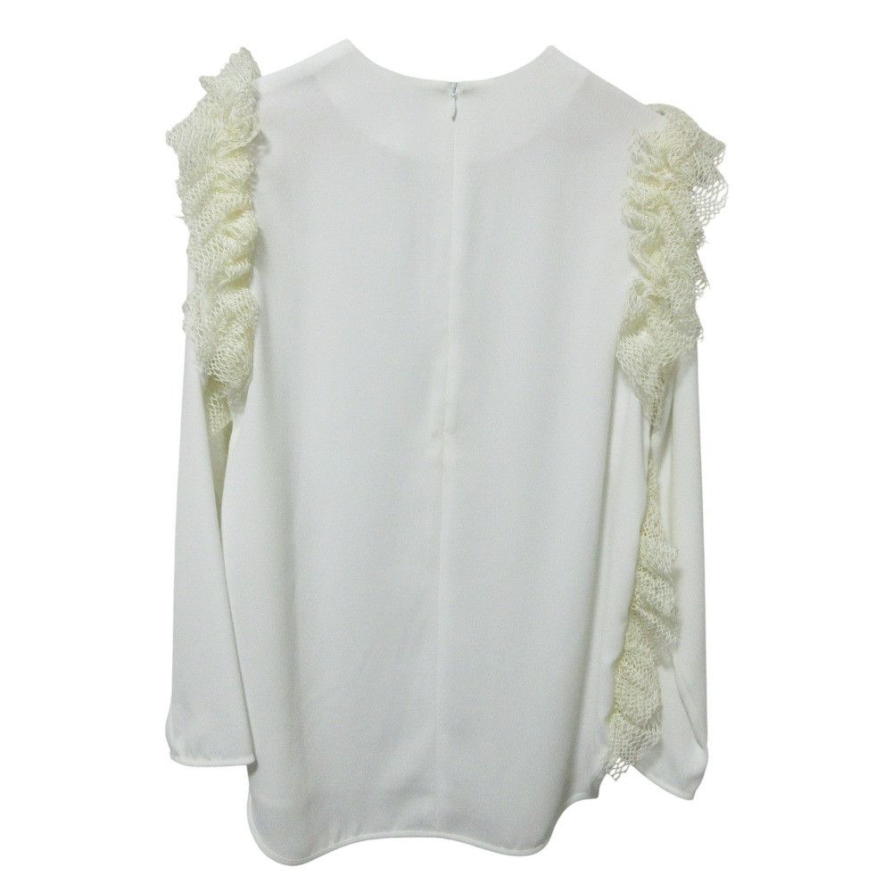 Other Other hue DAY TO EVENING Side Lace Frill Blouse Others Tops DUTY FREE for USA Size ONE SIZE - 2 Thumbnail