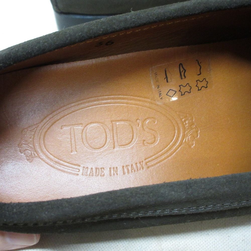 Tod's Tod's Tod's Suede Driving Loafer Leather Shoes DUTY FREE for USA Size ONE SIZE - 6 Thumbnail
