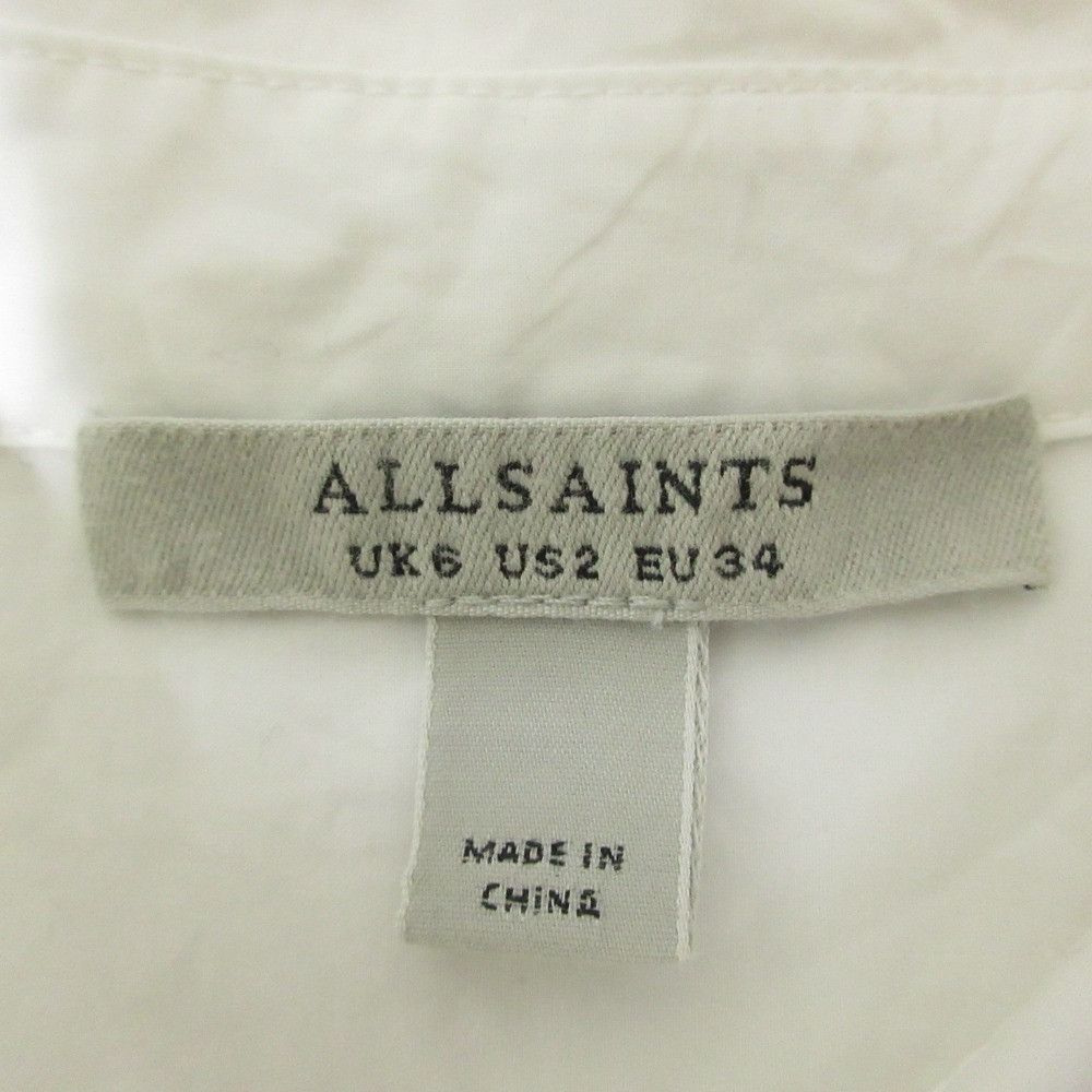 Other Other All Saints LAURIE SHIRT Cotton Shirt Textile Dress Shirt DUTY FREE for USA Size ONE SIZE - 7 Thumbnail