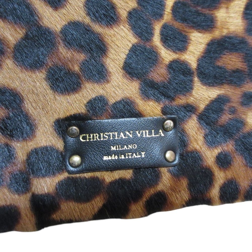 Other Other Christian Villa Haircalf 2way Bag Fur Shoulder Bag DUTY FREE for USA Size ONE SIZE - 4 Thumbnail