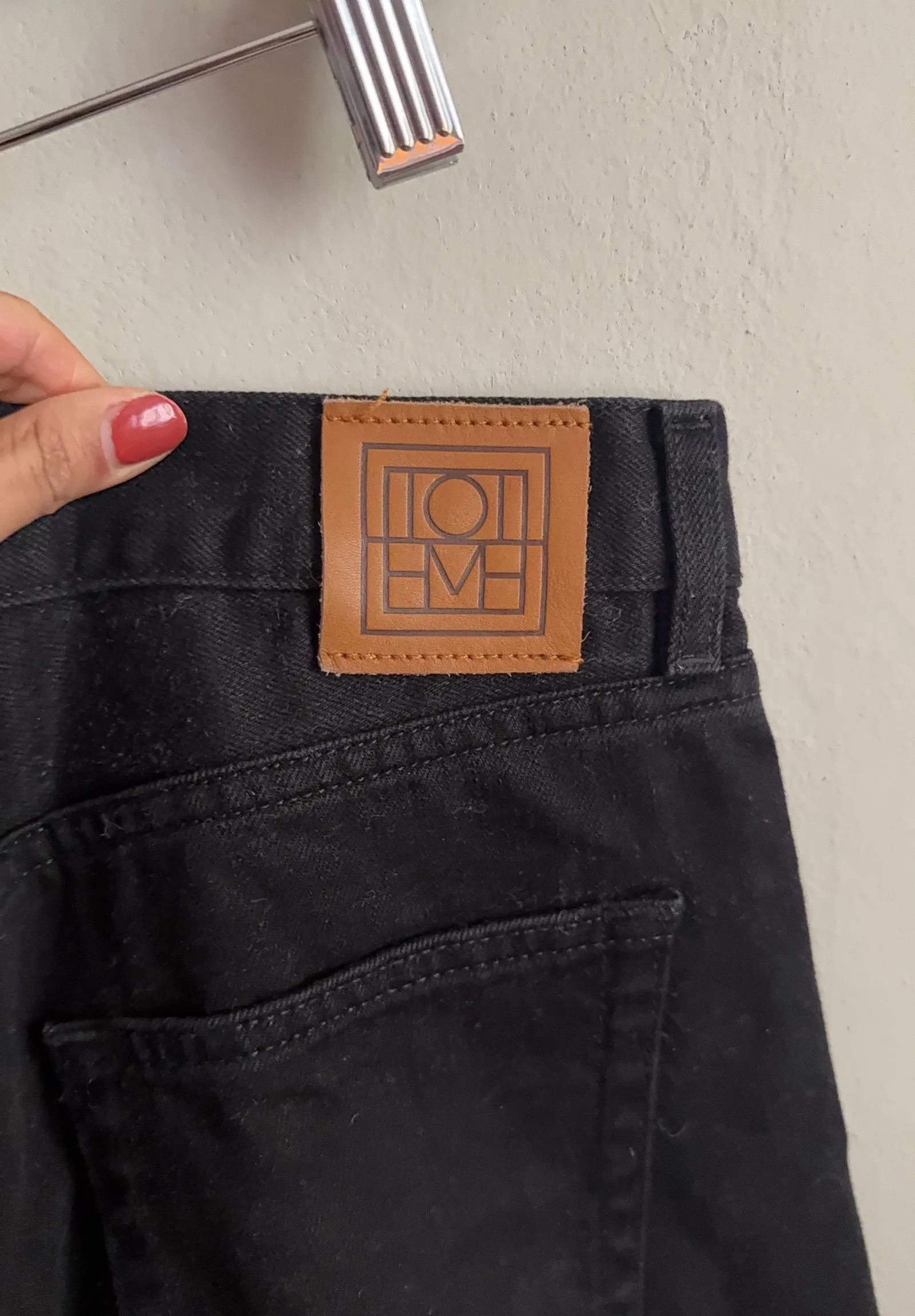 Toteme Toteme Twisted seam denim faded black Jeans Size 25" / US 0 / IT 36 - 4 Thumbnail