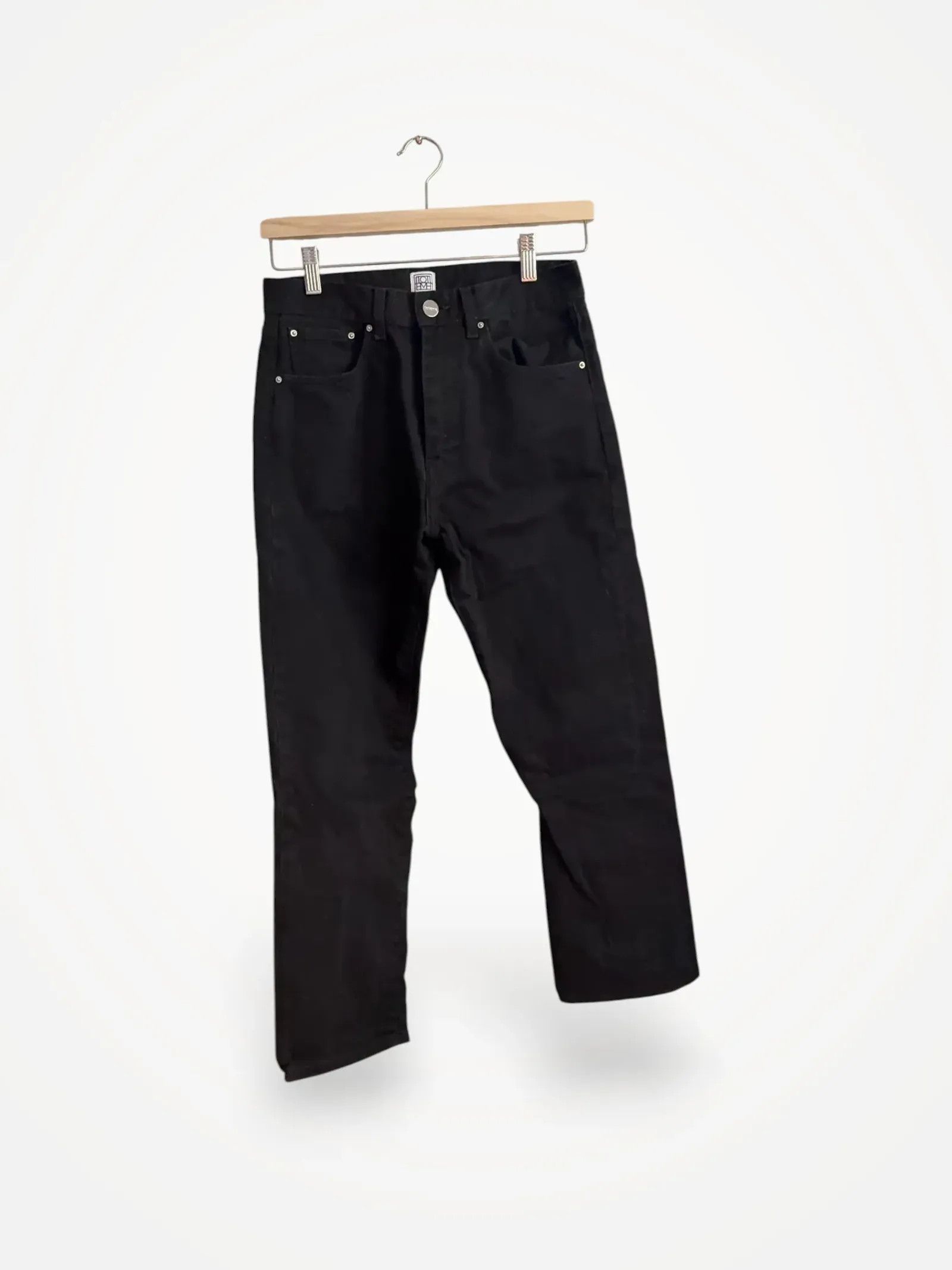 Toteme Toteme Twisted seam denim faded black Jeans Size 25" / US 0 / IT 36 - 2 Thumbnail