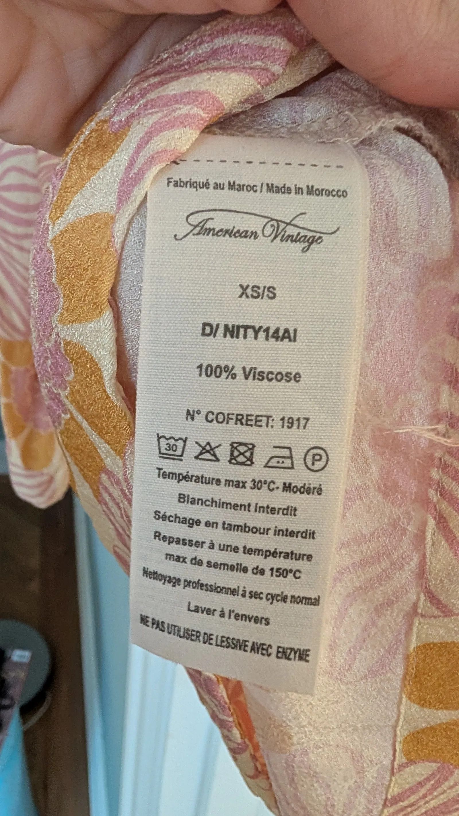 Vintage American Vintage Dress Size XS / US 0-2 / IT 36-38 - 2 Thumbnail