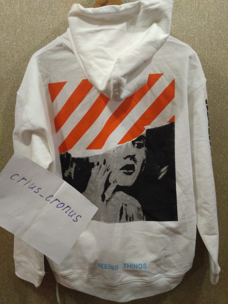 Marilyn monroe off white hoodie best sale