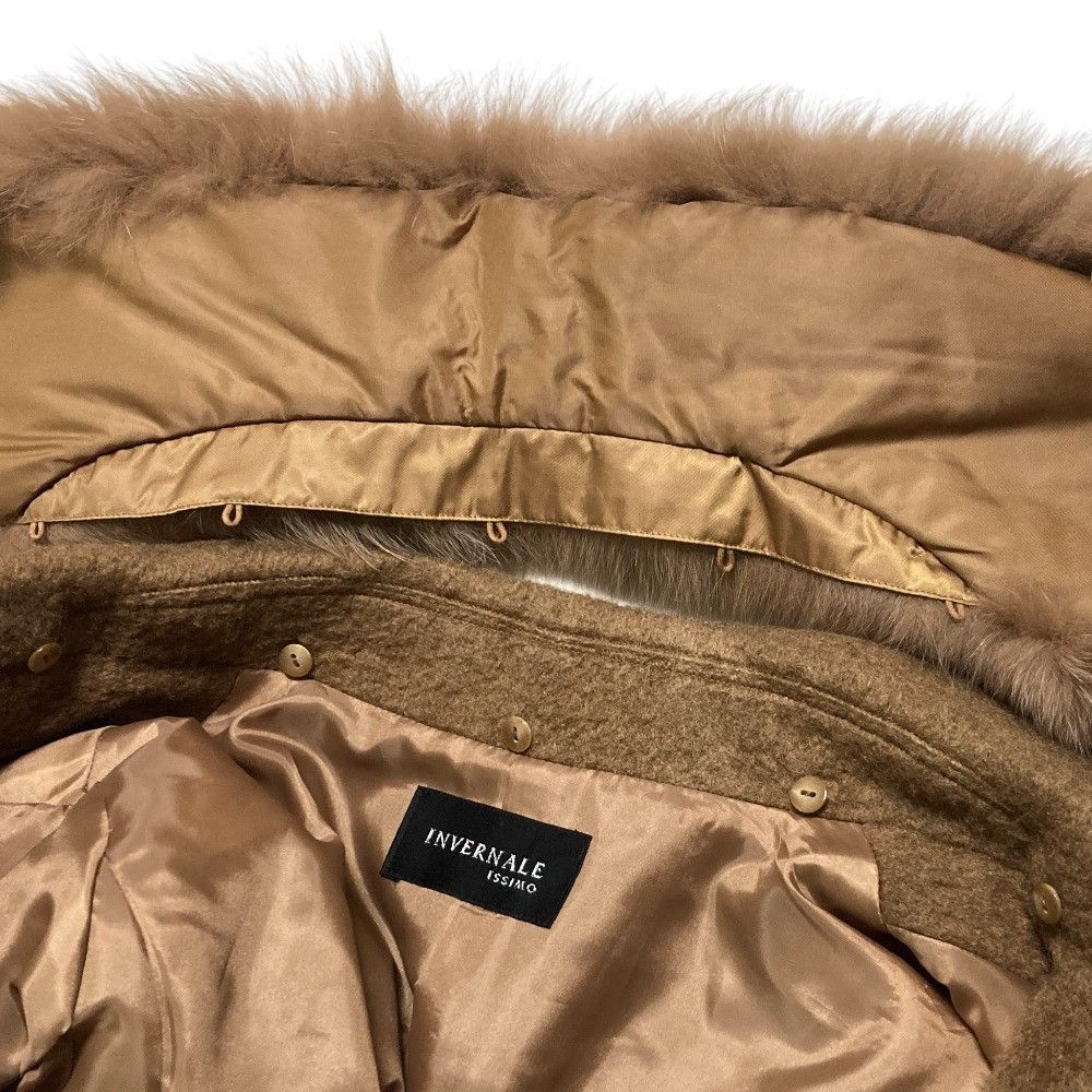Other Other INVERNALE Fox Fur Cashgora Coat Fur Outerwear DUTY FREE for USA Size ONE SIZE - 8 Thumbnail