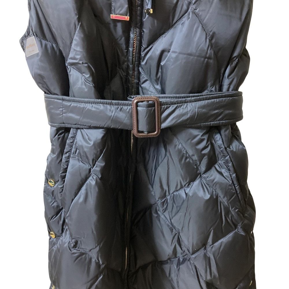 Max Mara MaxMara Max Mara The Cube TREGTL Quilted Long Down Vest Textile Outerwear 25292960756 DUTY FREE for USA Size ONE SIZE - 3 Thumbnail