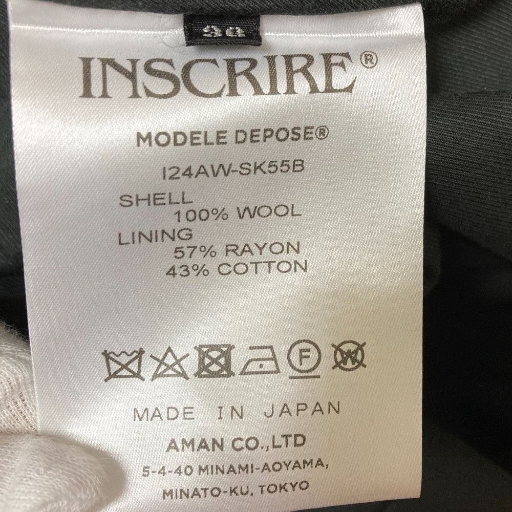 Other Other INSCRIRE Gun club upside-down Wool Skirt Textile Skirts DUTY FREE for USA Size ONE SIZE - 8 Thumbnail