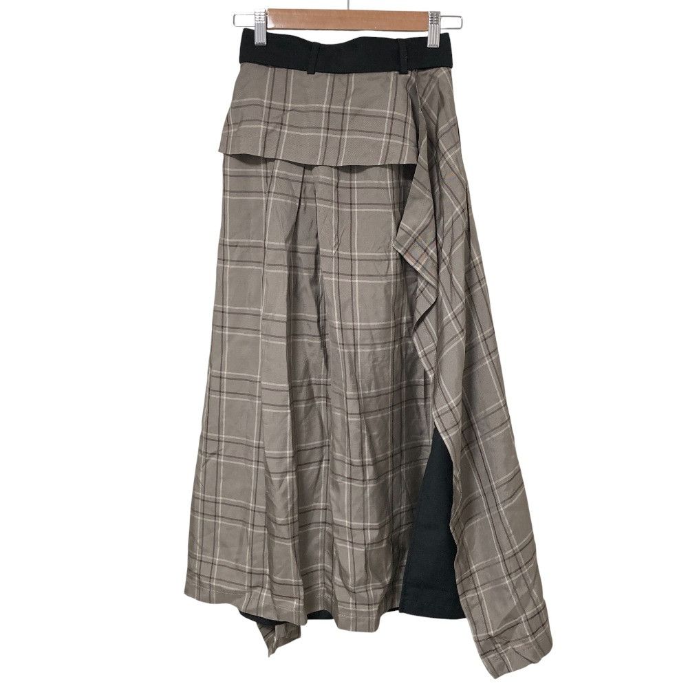 Other Other ADORE Viscose Check Skirt Textile Skirts DUTY FREE for USA Size ONE SIZE - 2 Thumbnail