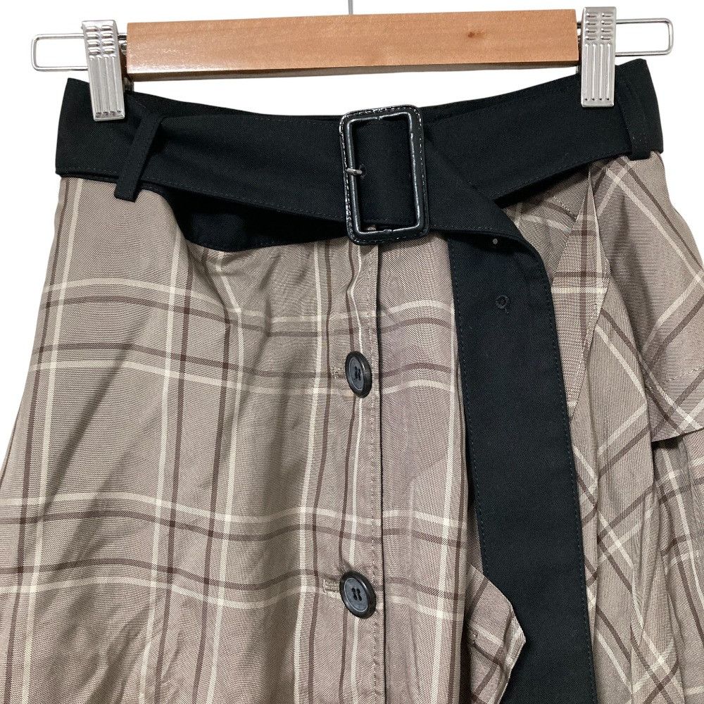 Other Other ADORE Viscose Check Skirt Textile Skirts DUTY FREE for USA Size ONE SIZE - 3 Thumbnail