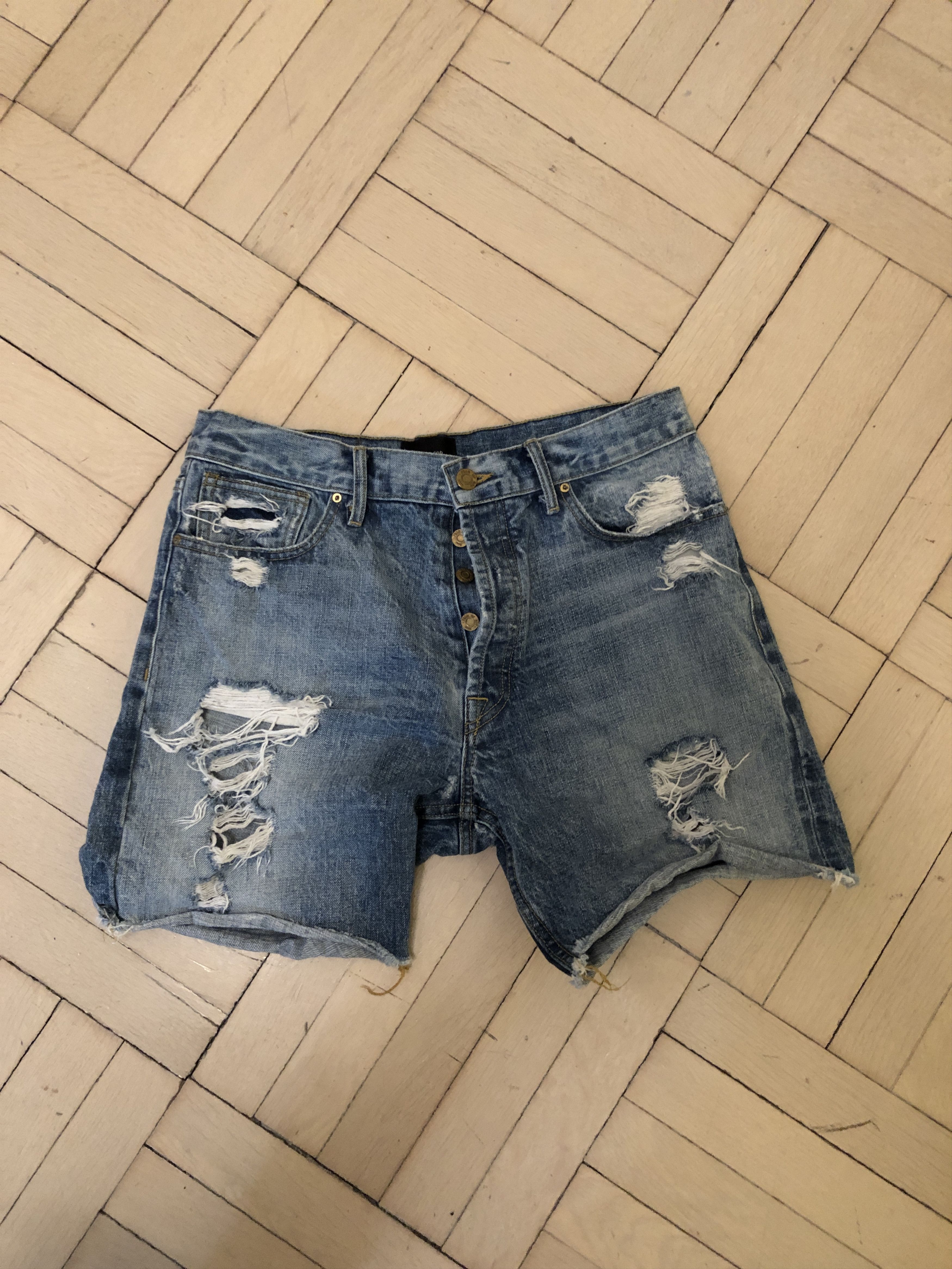 Fear of God 5th Collection Vintage Denim Shorts