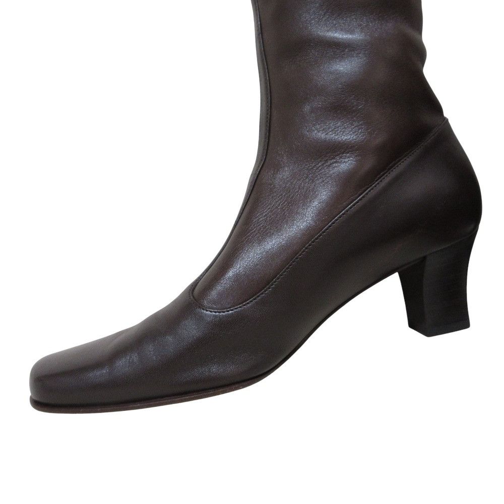 Salvatore Ferragamo Salvatore Ferragamo Salvatore Ferragamo Leather Long Boots Leather Shoes DUTY FREE for USA Size ONE SIZE - 9 Thumbnail
