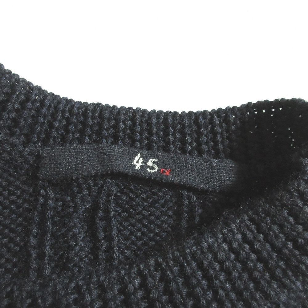 Other Other 45R Wool Cable Knit Sweater Textile Tops 5088036 DUTY FREE for USA Size ONE SIZE - 5 Thumbnail