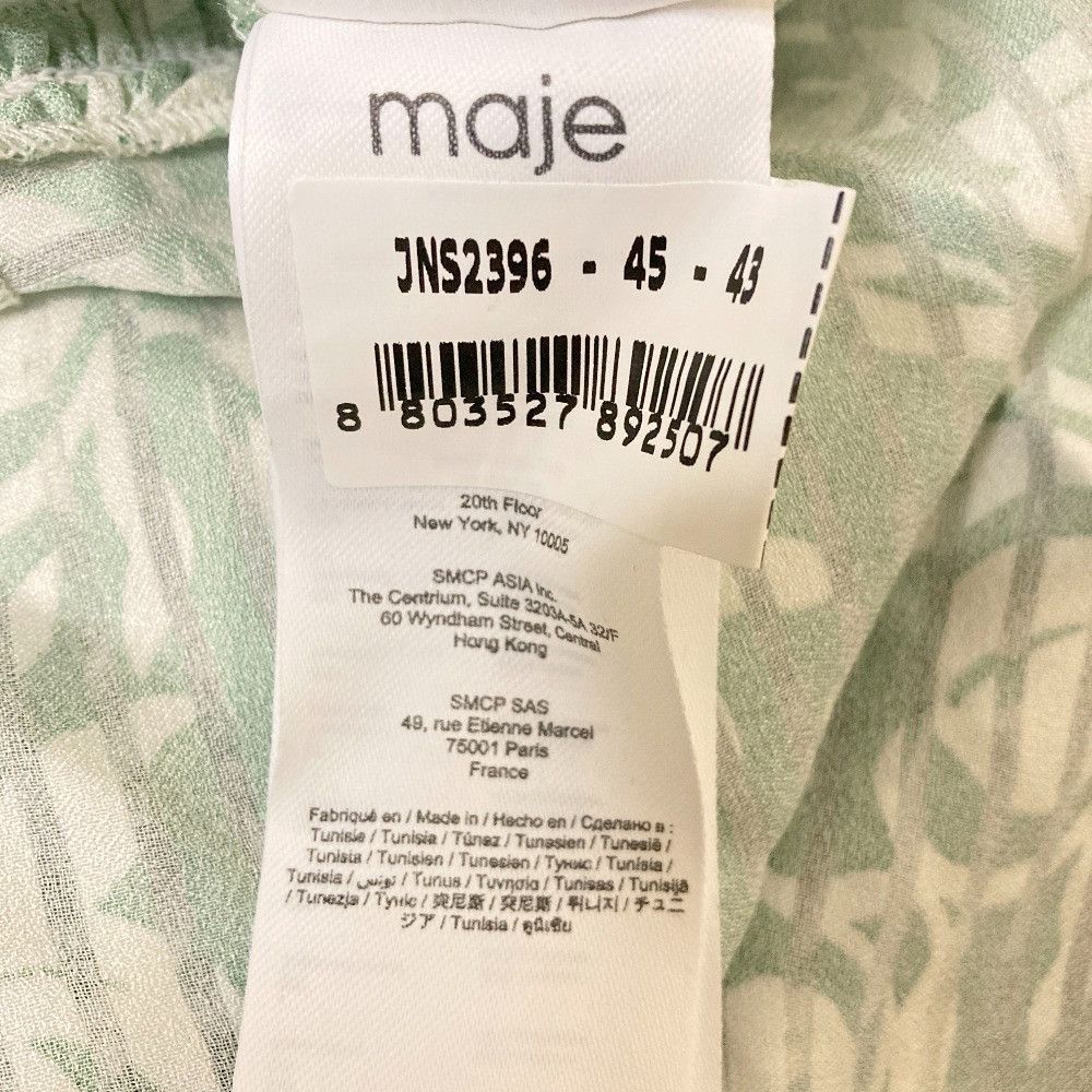 Maje maje maje Asymmetric Long Dress Textile Dresses DUTY FREE for USA Size ONE SIZE - 8 Thumbnail