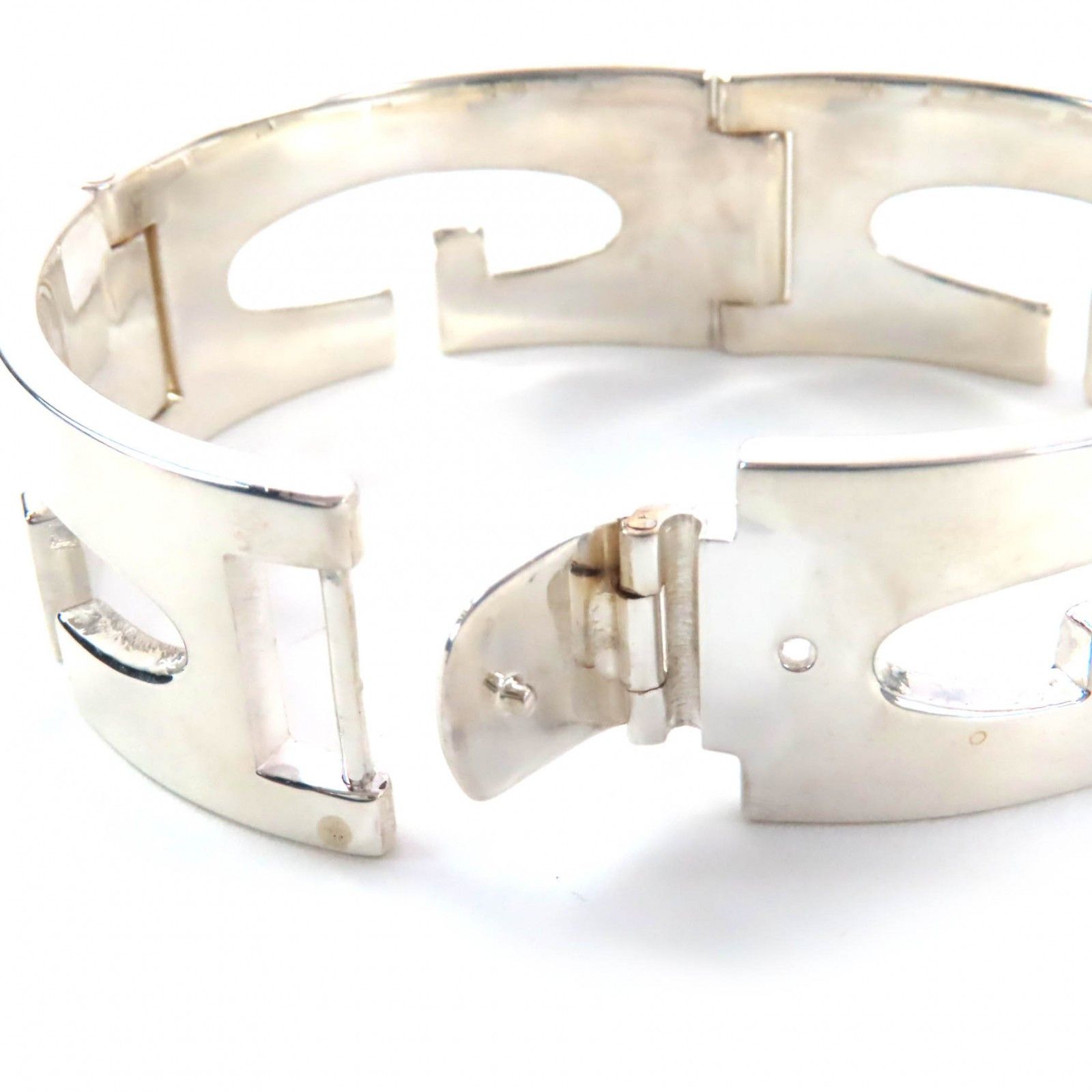 Gucci Gucci Gucci Silver 925 Bracelet Precious Metal Bracelet DUTY FREE for USA Size ONE SIZE - 7 Thumbnail