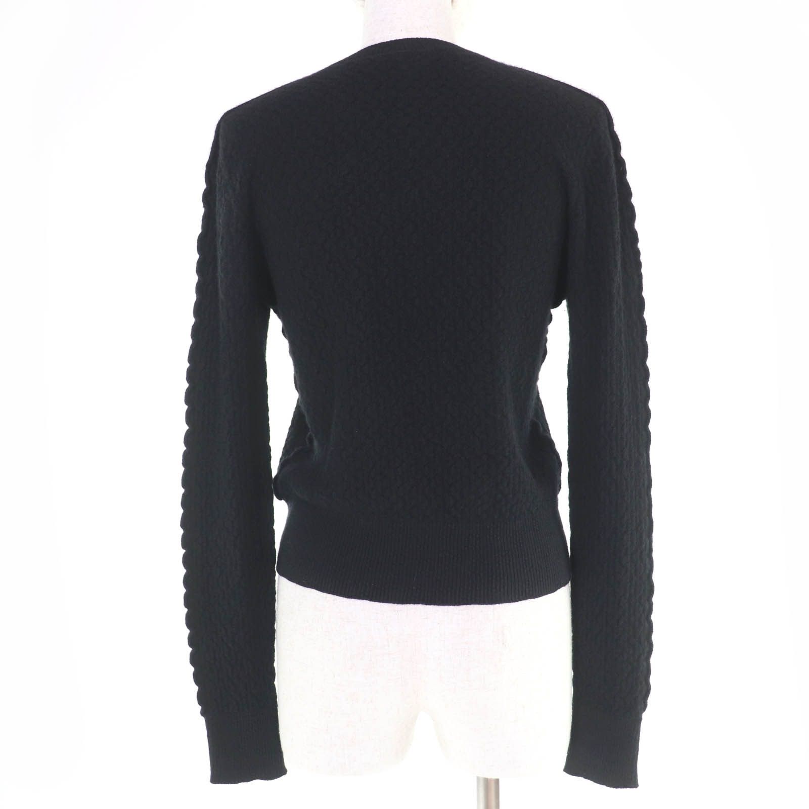 Chanel Chanel Chanel COCO Mark Cashmere Knit Textile Tops P75335K10778 DUTY FREE for USA Size ONE SIZE - 3 Thumbnail