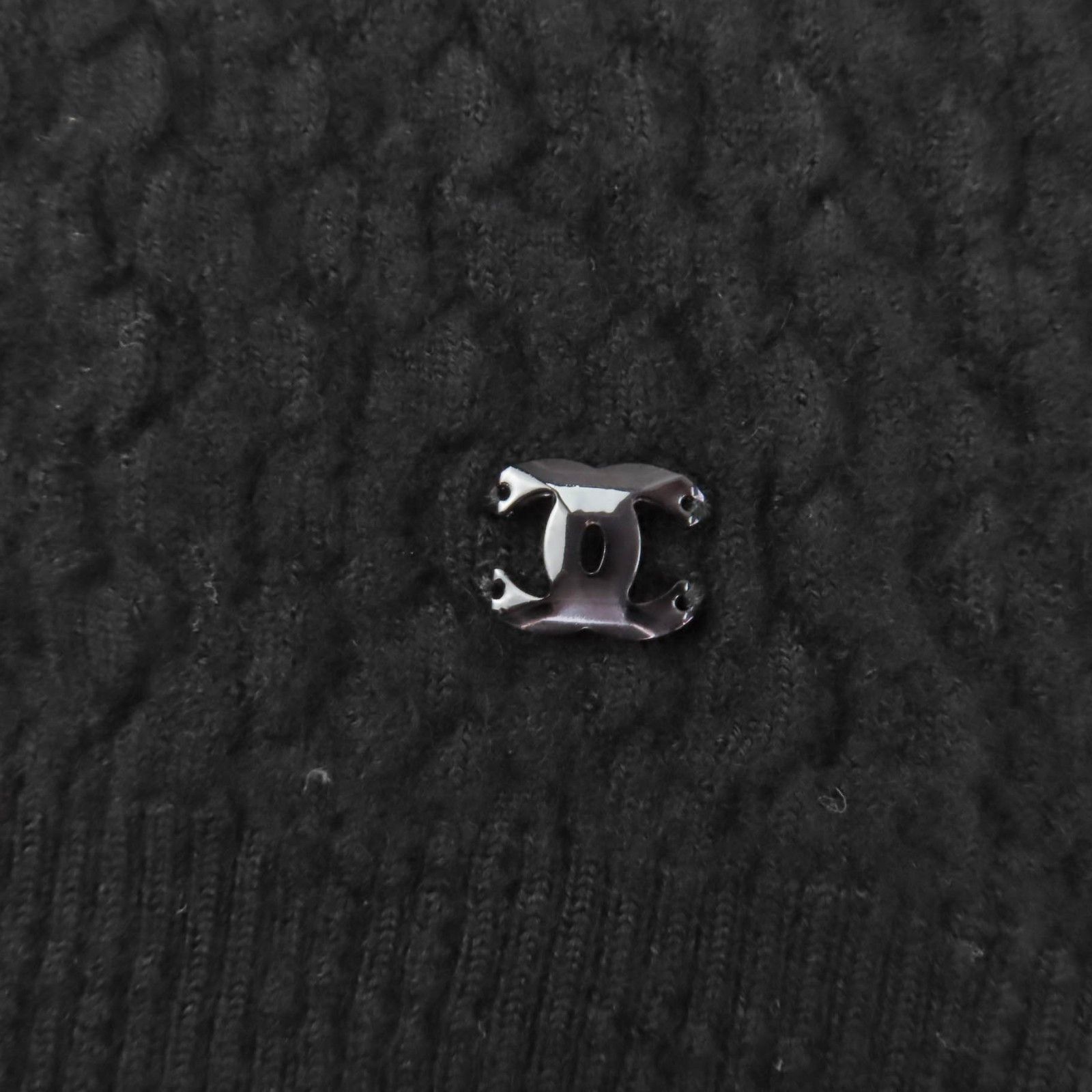 Chanel Chanel Chanel COCO Mark Cashmere Knit Textile Tops P75335K10778 DUTY FREE for USA Size ONE SIZE - 5 Thumbnail