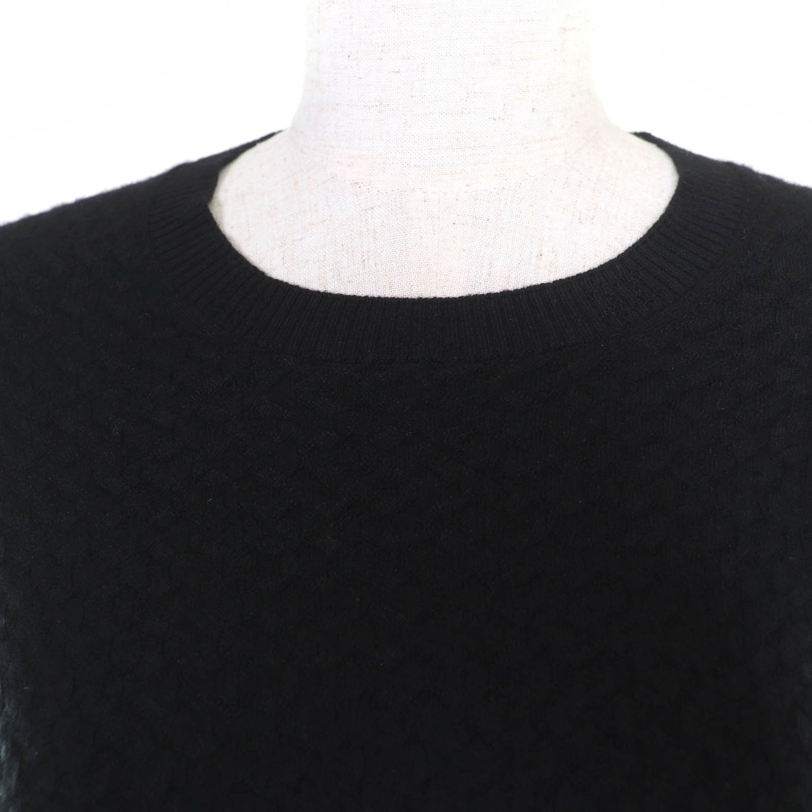 Chanel Chanel Chanel COCO Mark Cashmere Knit Textile Tops P75335K10778 DUTY FREE for USA Size ONE SIZE - 4 Thumbnail