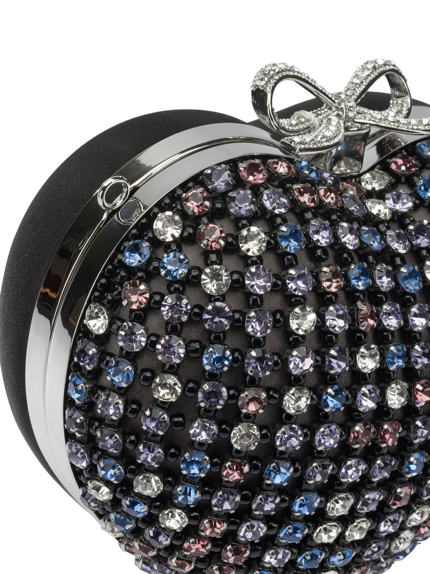 Self-Portrait Self-Portrait Heart Clutch With Crystals Women - USA Duties Paid Size ONE SIZE - 4 Thumbnail