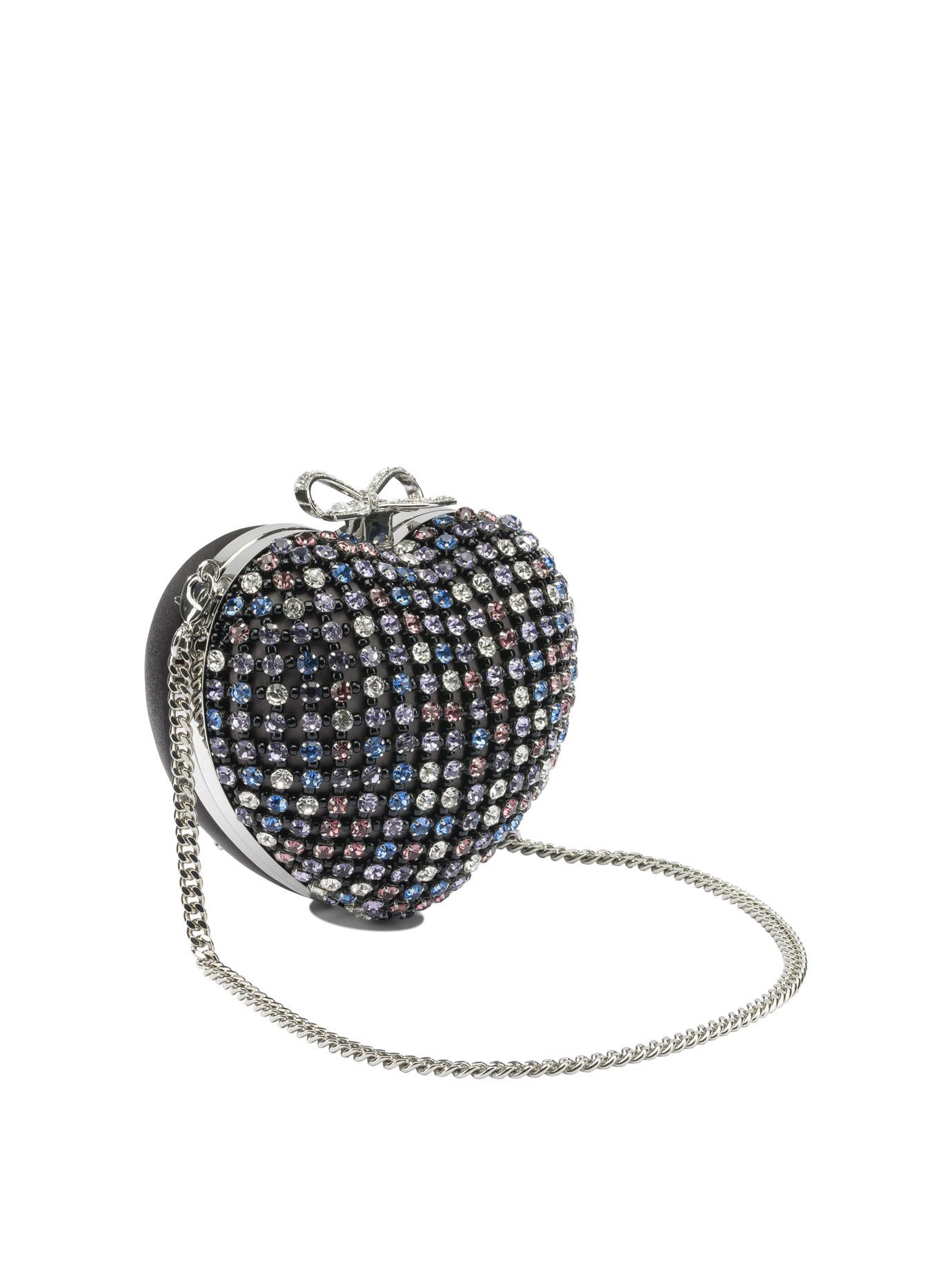 Self-Portrait Self-Portrait Heart Clutch With Crystals Women - USA Duties Paid Size ONE SIZE - 2 Thumbnail