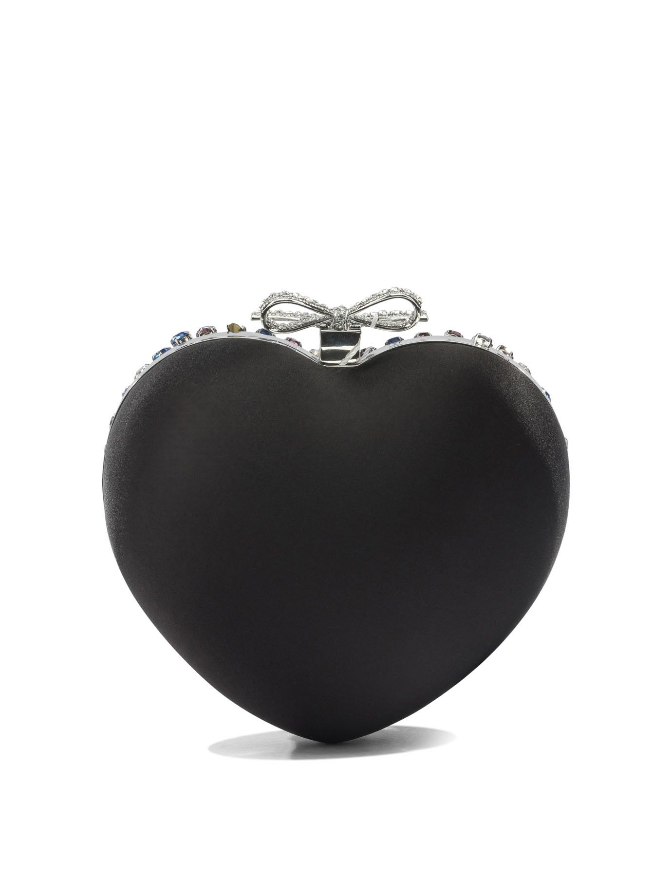 Self-Portrait Self-Portrait Heart Clutch With Crystals Women - USA Duties Paid Size ONE SIZE - 3 Thumbnail