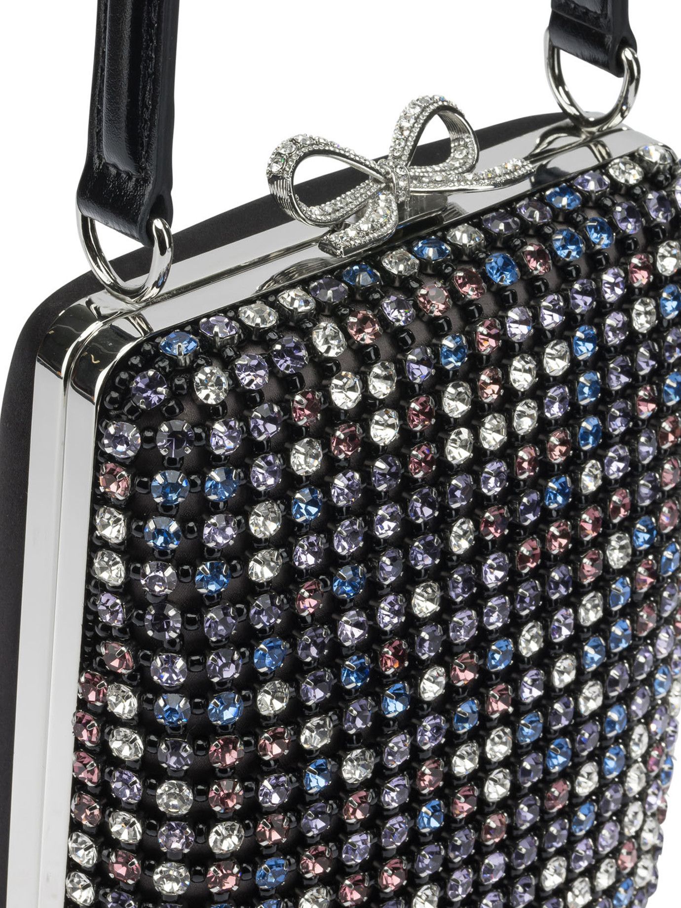 Self-Portrait Self-Portrait Mini Multi Crystal Handbag Women - USA Duties Paid Size ONE SIZE - 4 Thumbnail