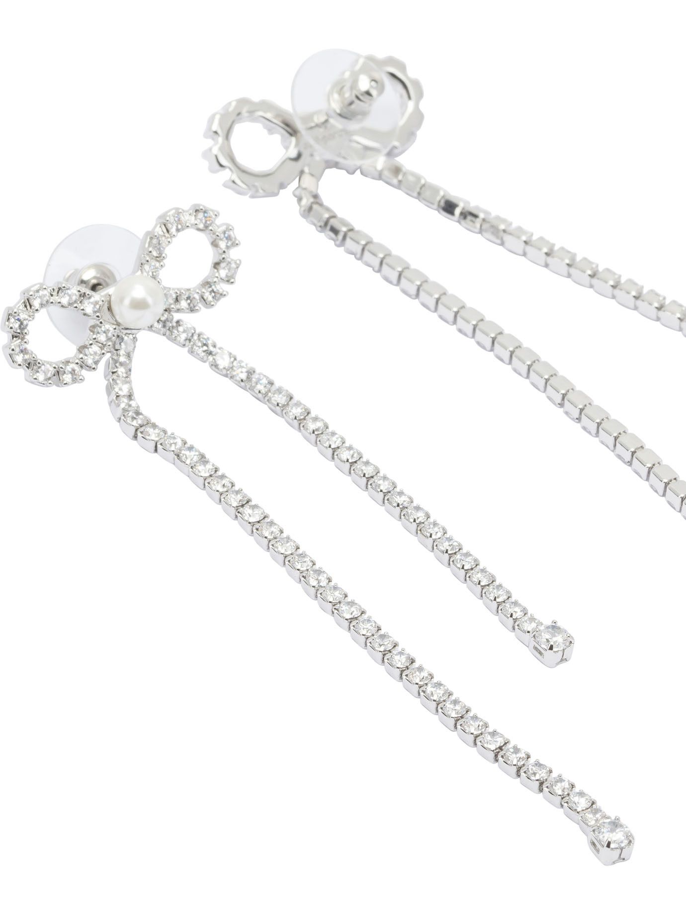 Self-Portrait Self-Portrait Bow Earrings With Crystals Women - USA Duties Paid Size ONE SIZE - 2 Thumbnail
