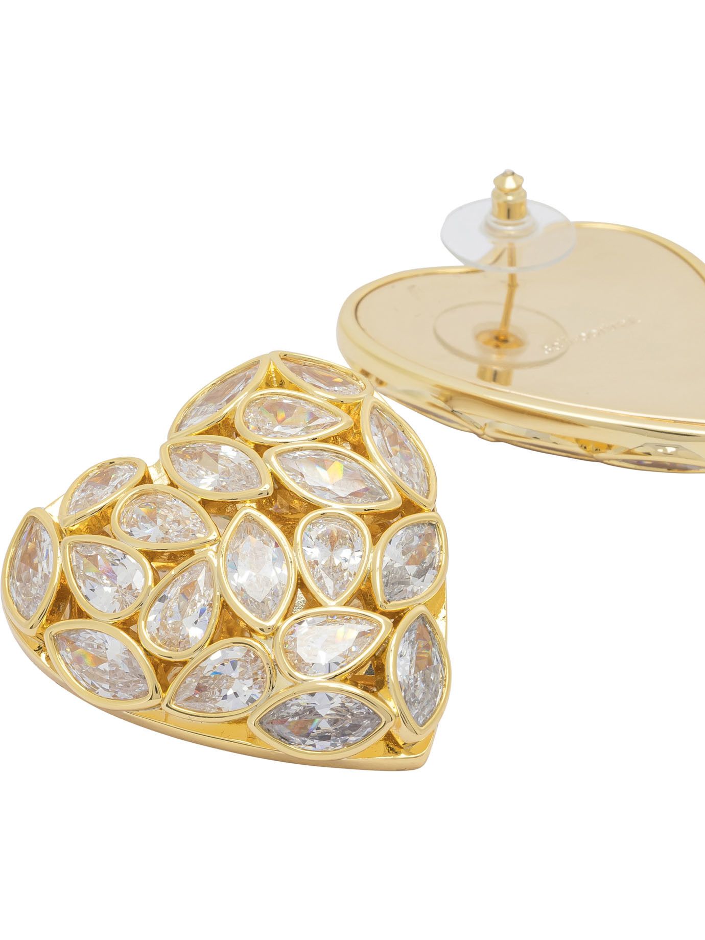 Self-Portrait Self-Portrait Decorated Heart Earrings Women - USA Duties Paid Size ONE SIZE - 2 Thumbnail