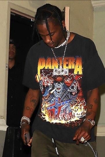 Travis Scott Vintage Pantera Tee | Grailed