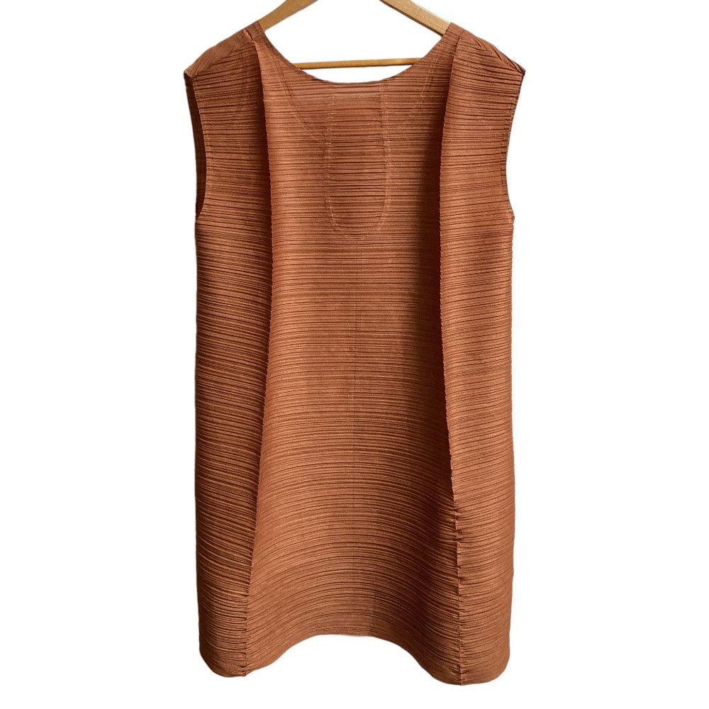 Issey Miyake Issey Miyake PLEATS PLEASE Bounce Polyester Sleeveless Top Plastic / Synthetic Tops PP23-JT595 DUTY FREE for USA Size ONE SIZE - 3 Thumbnail