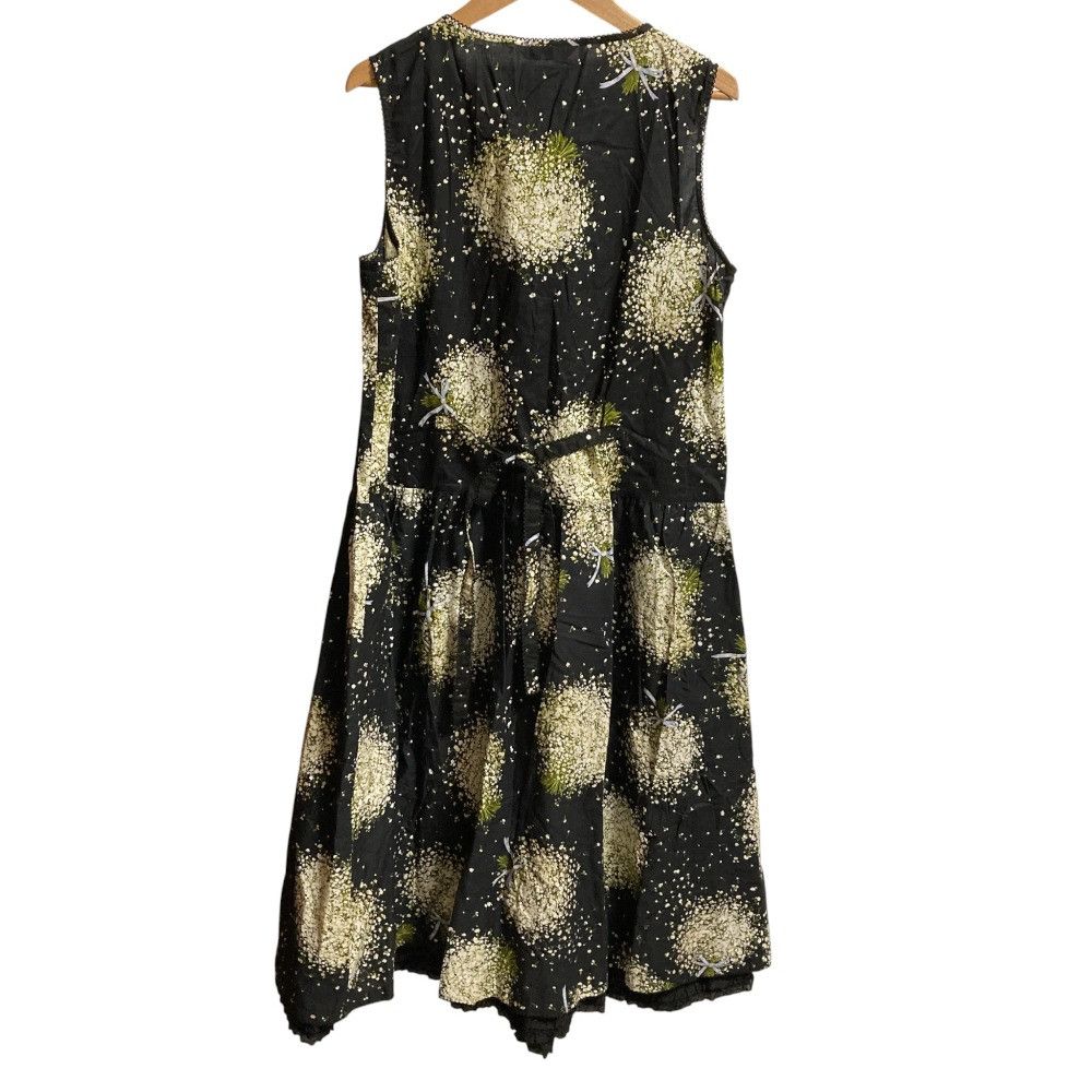 Other Other PINK HOUSE Flower Print Sleeveless Dress Textile Dresses A2181FA 362 DUTY FREE for USA Size ONE SIZE - 3 Thumbnail