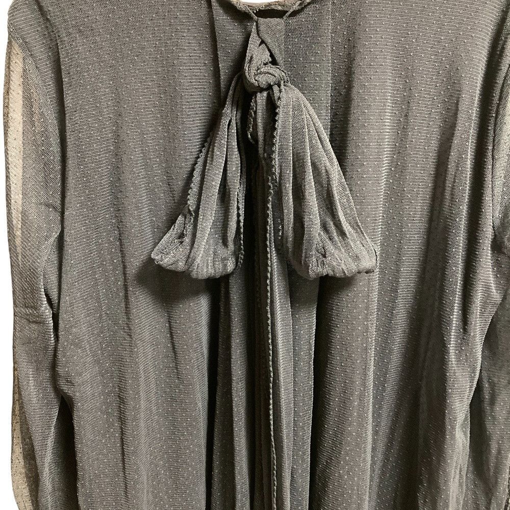 Other Other INGEBORG Dot Tulle Ribbon Tie Tunic Others Tops A2231FBY016 DUTY FREE for USA Size ONE SIZE - 4 Thumbnail